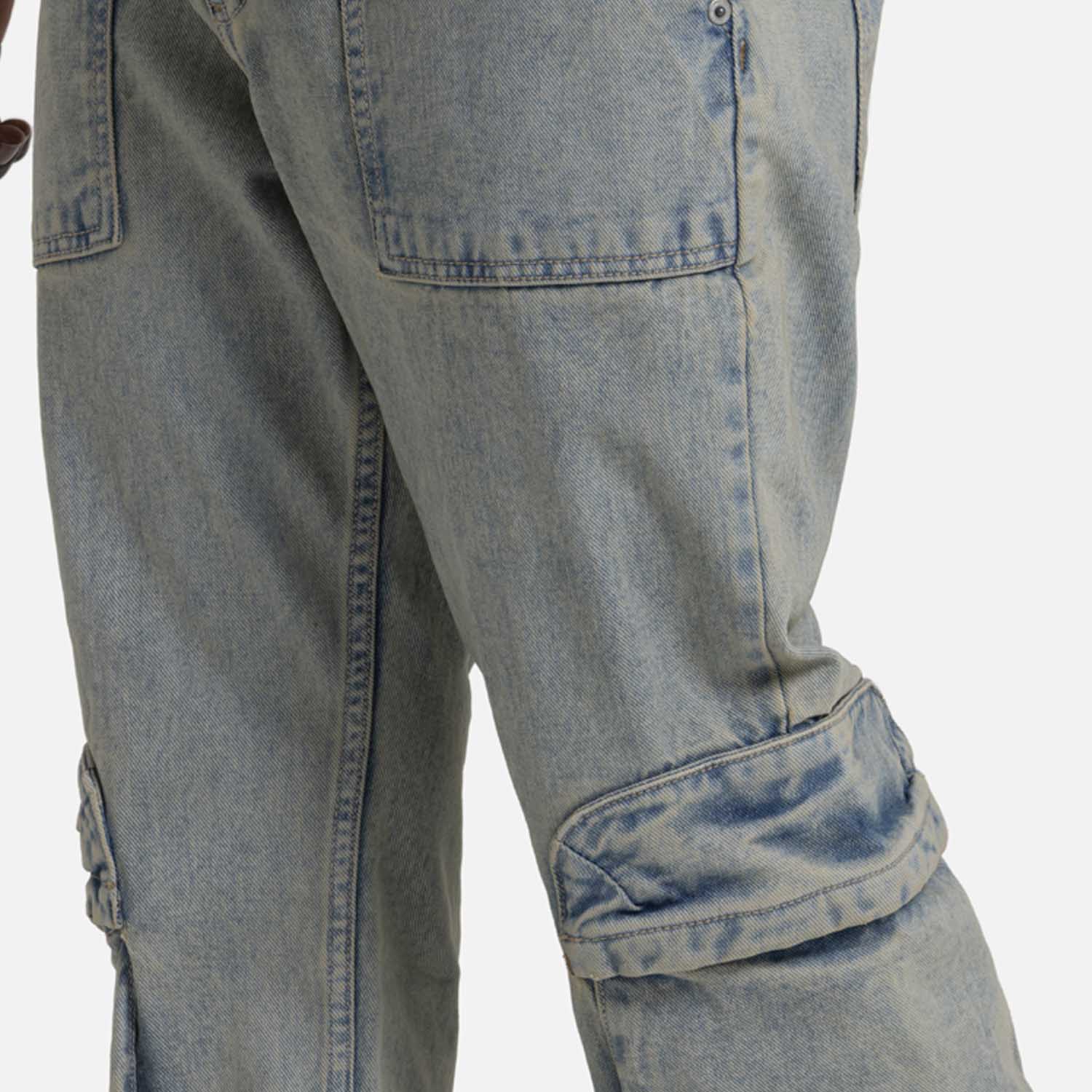 JEAN CARGO COLOR AZUL MEDIO
