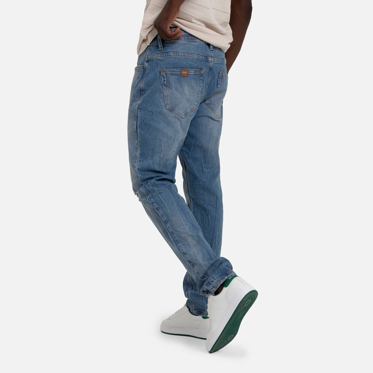 JEAN 5 BOLSILLOS COLOR AZUL CLARO