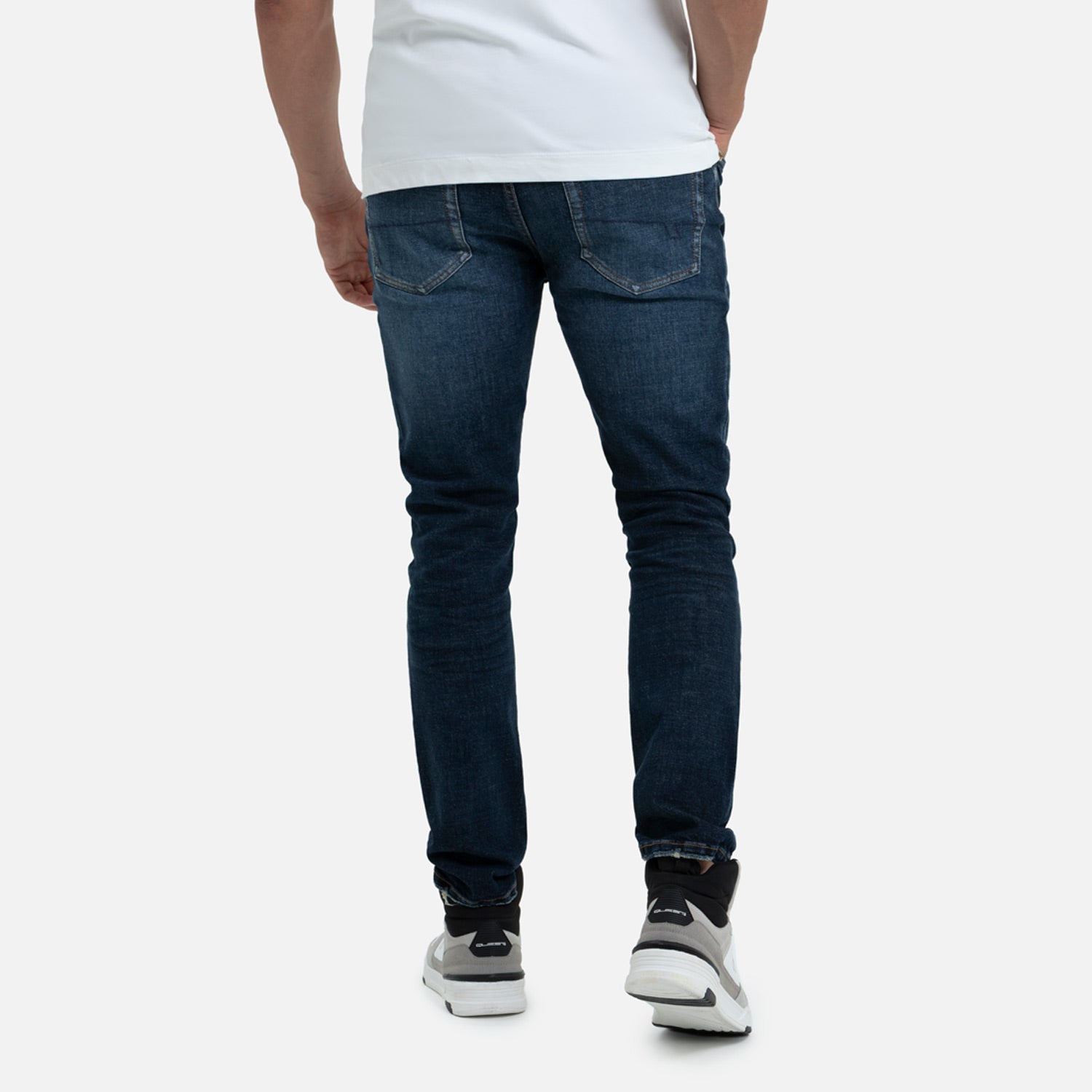 JEAN 5 BOLSILLOS COLOR AZUL INDUSTRY