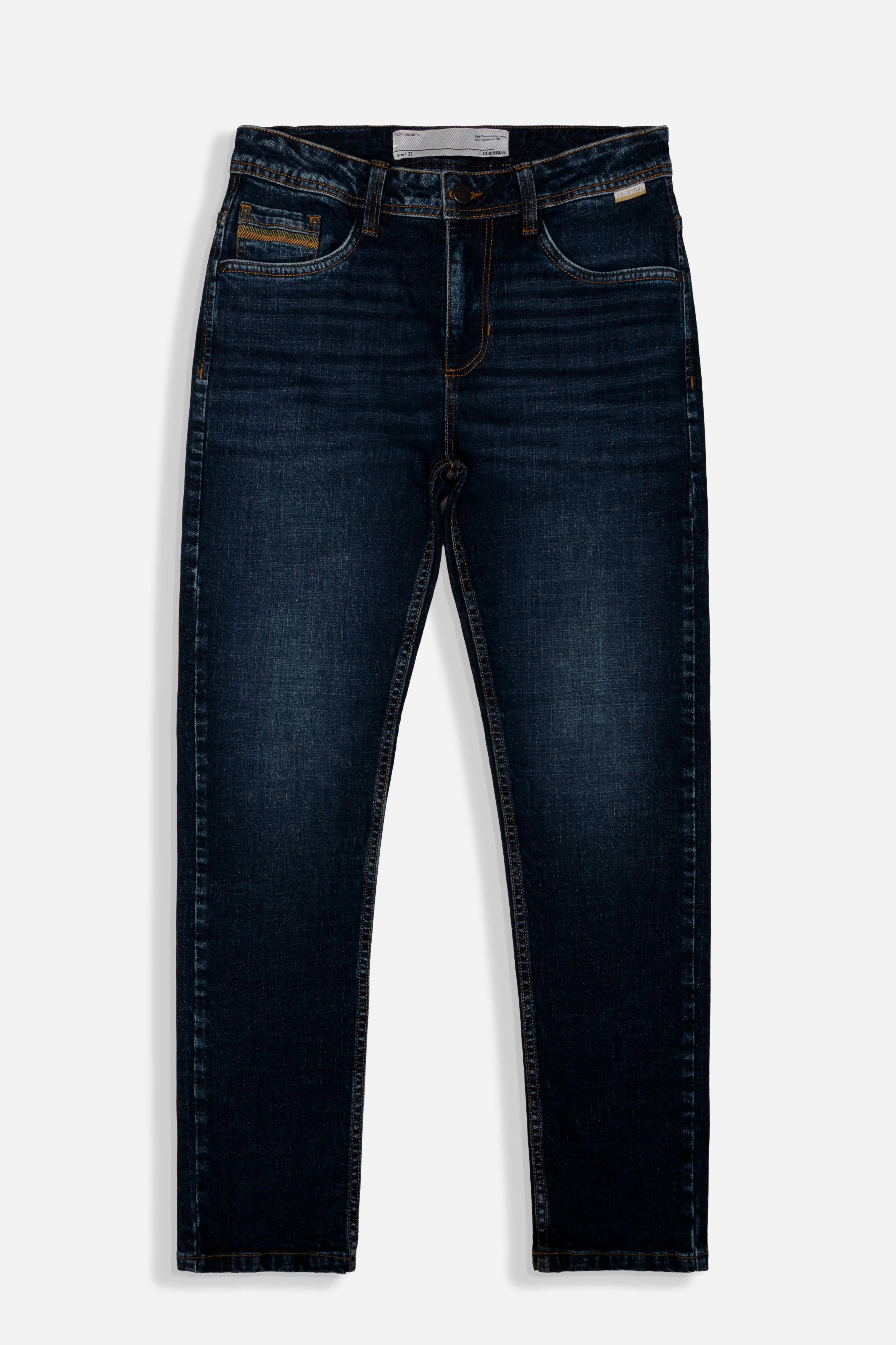 JEAN 5 BOLSILLOS COLOR AZUL OSCURO