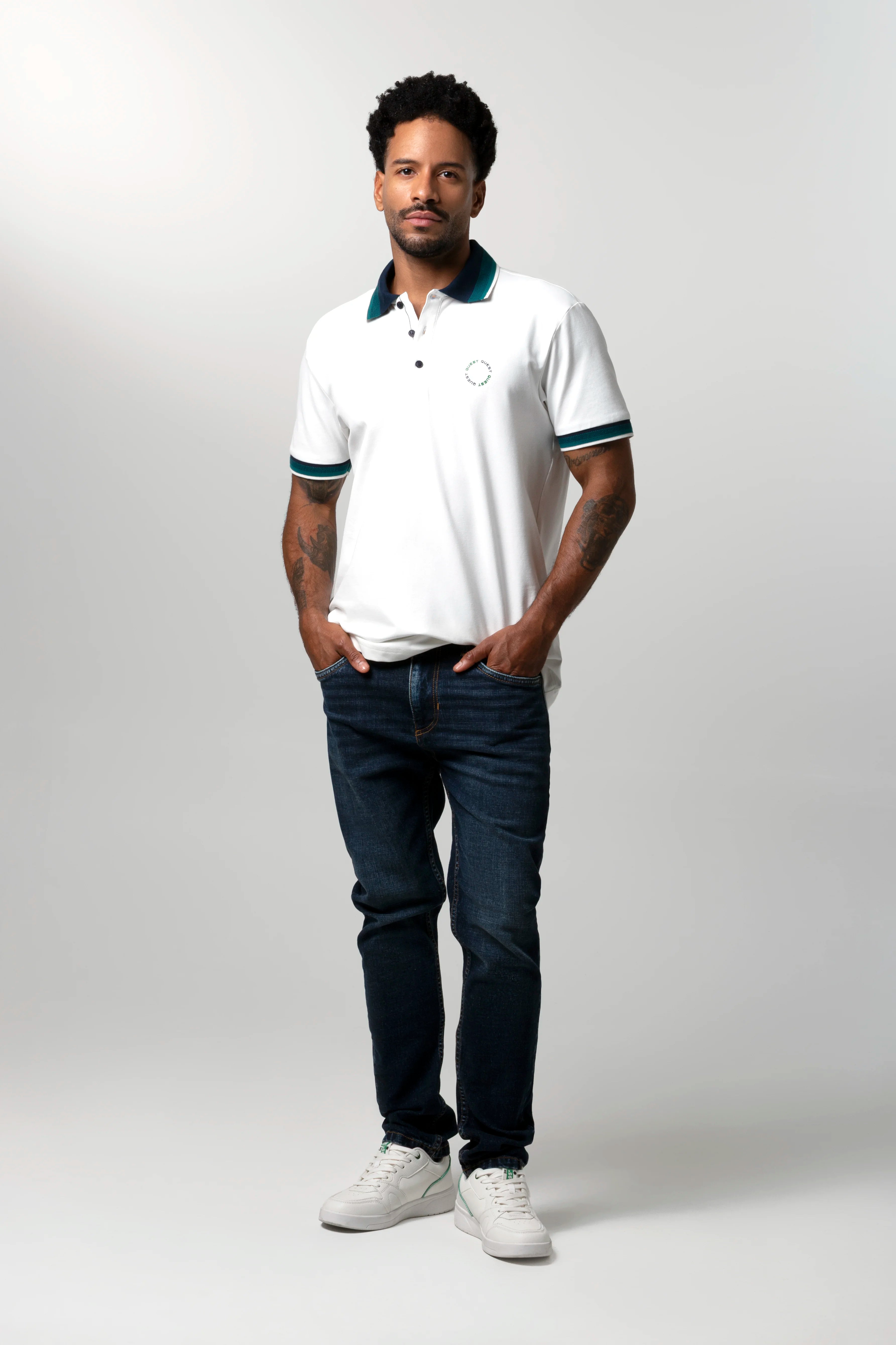 JEAN 5 BOLSILLOS COLOR AZUL OSCURO