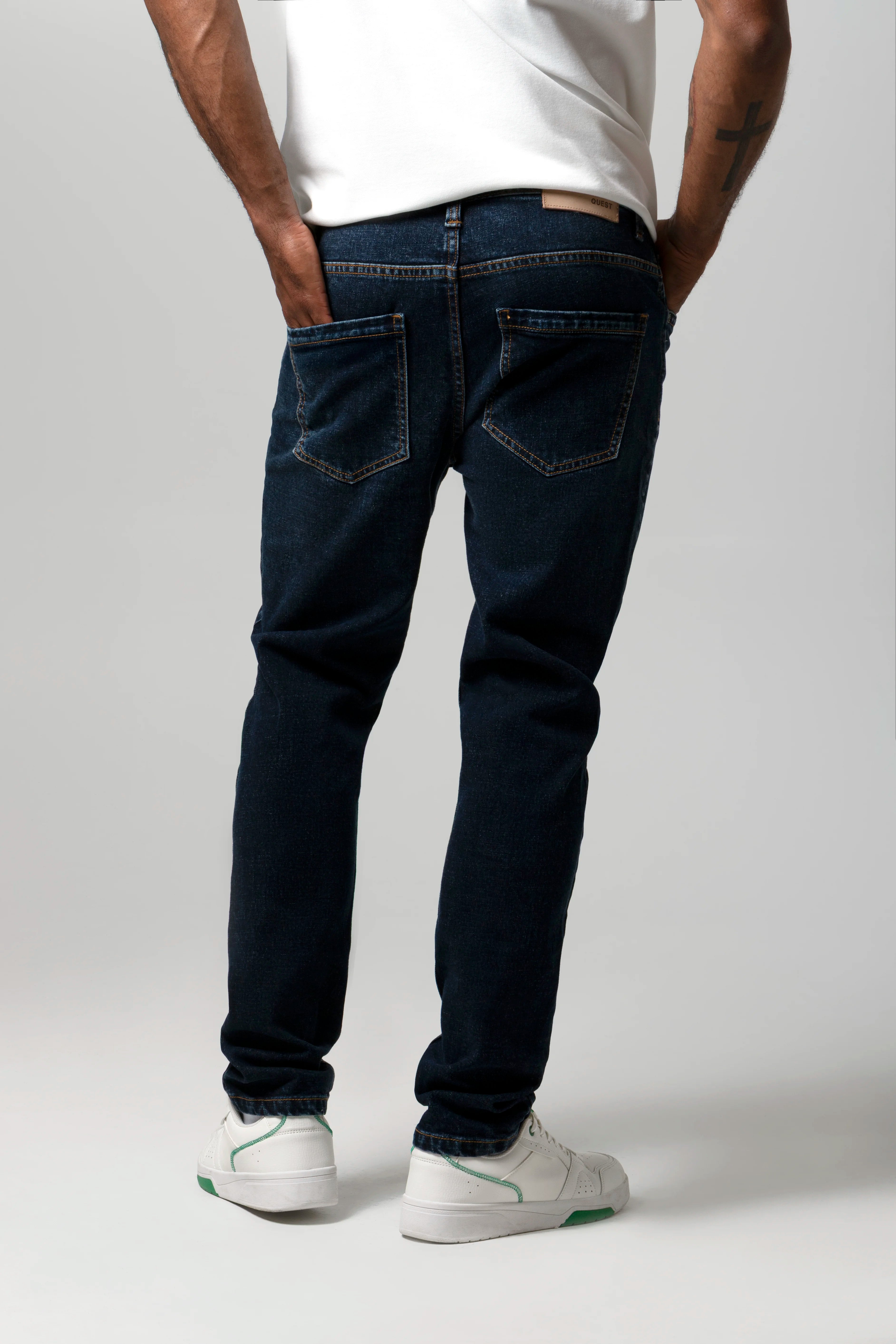 JEAN 5 BOLSILLOS COLOR AZUL OSCURO