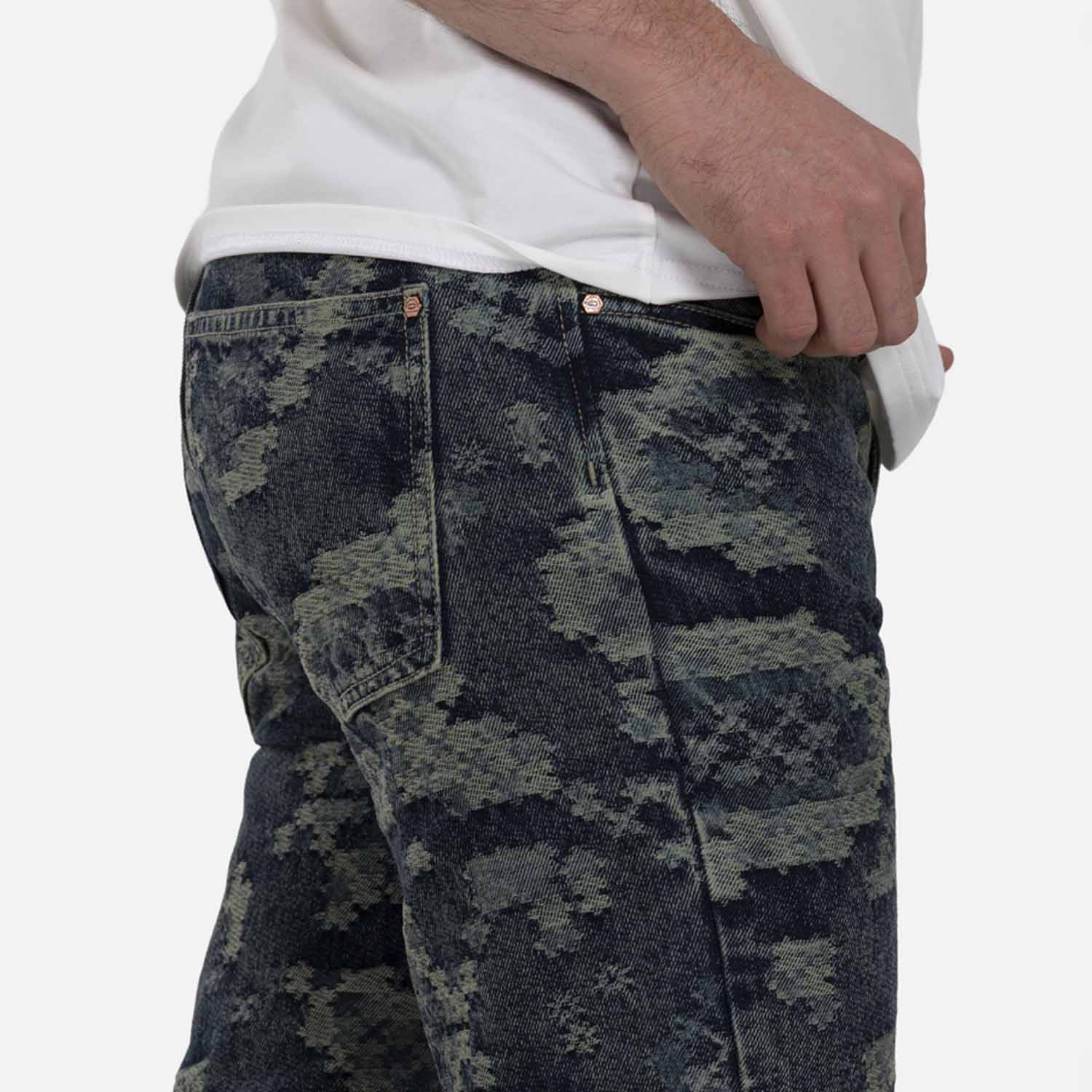 JEAN 5 BOLSILLOS COLOR AZUL OSCURO