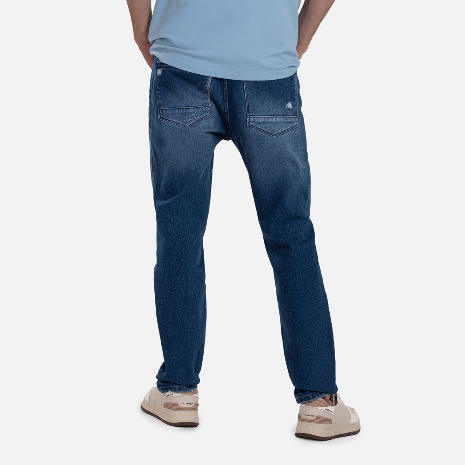 JEAN 5 BOLSILLOS COLOR AZUL MEDIO