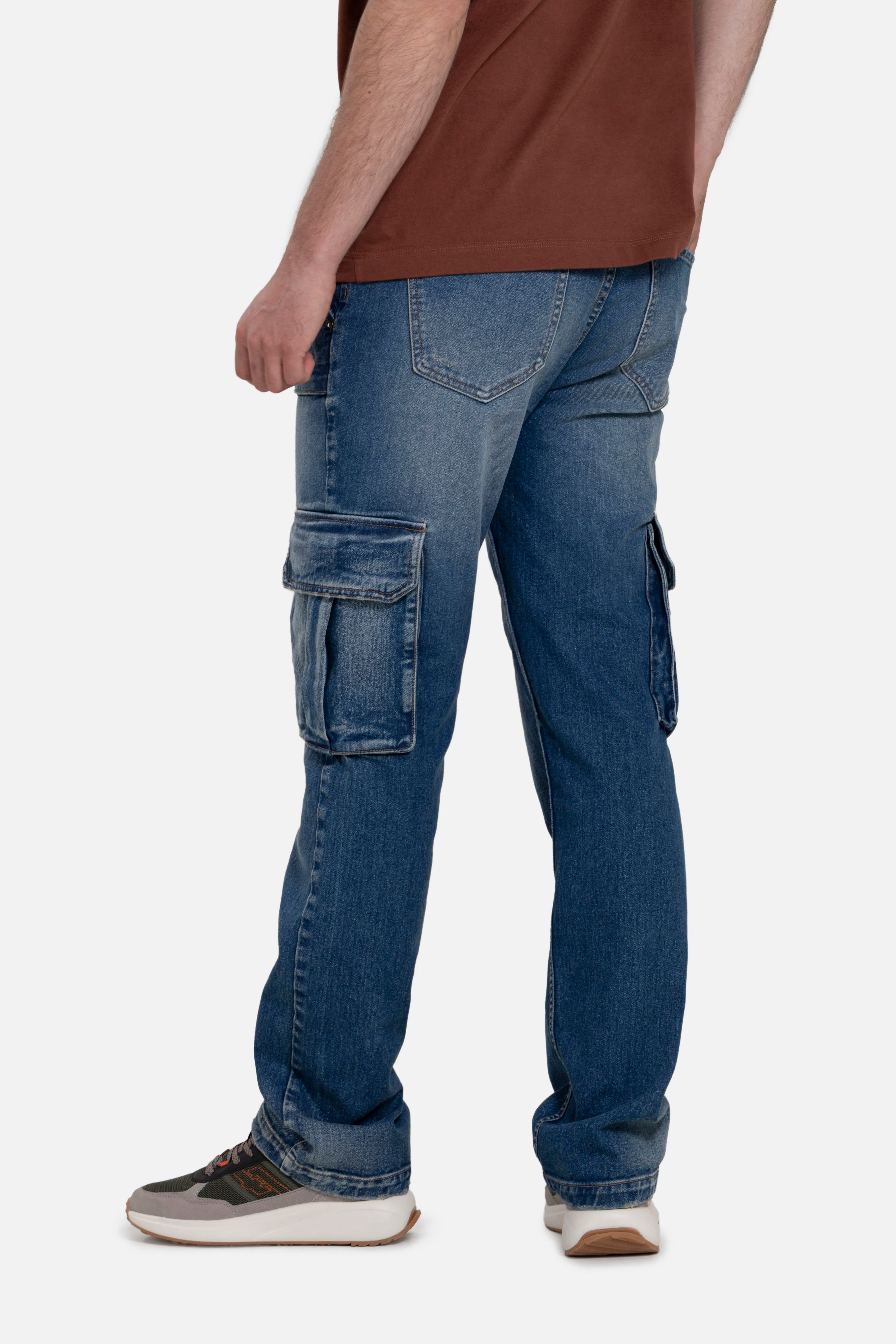 JEAN CARGO COLOR AZUL MEDIO