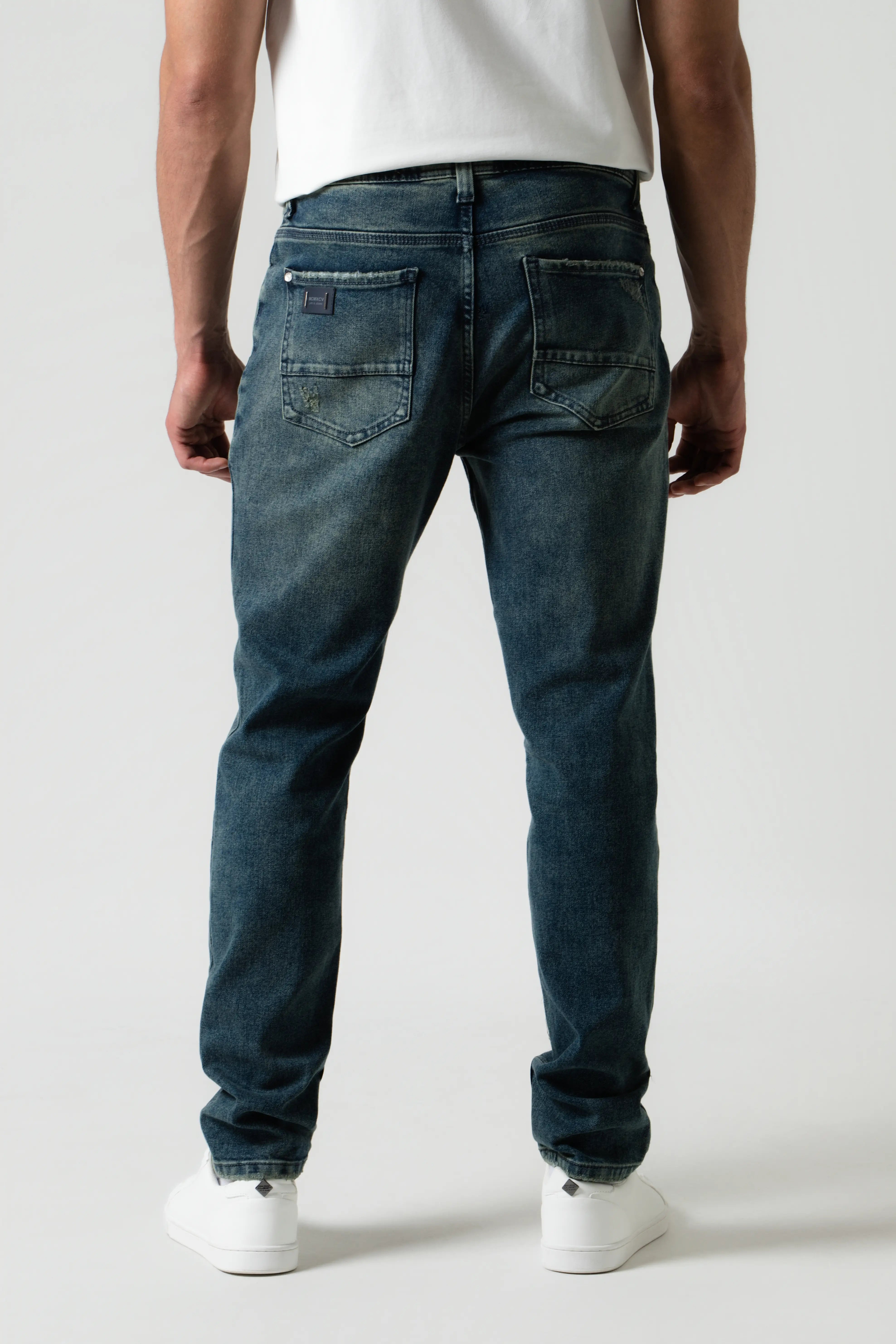 JEAN 5 BOLSILLOS COLOR AZUL OSCURO