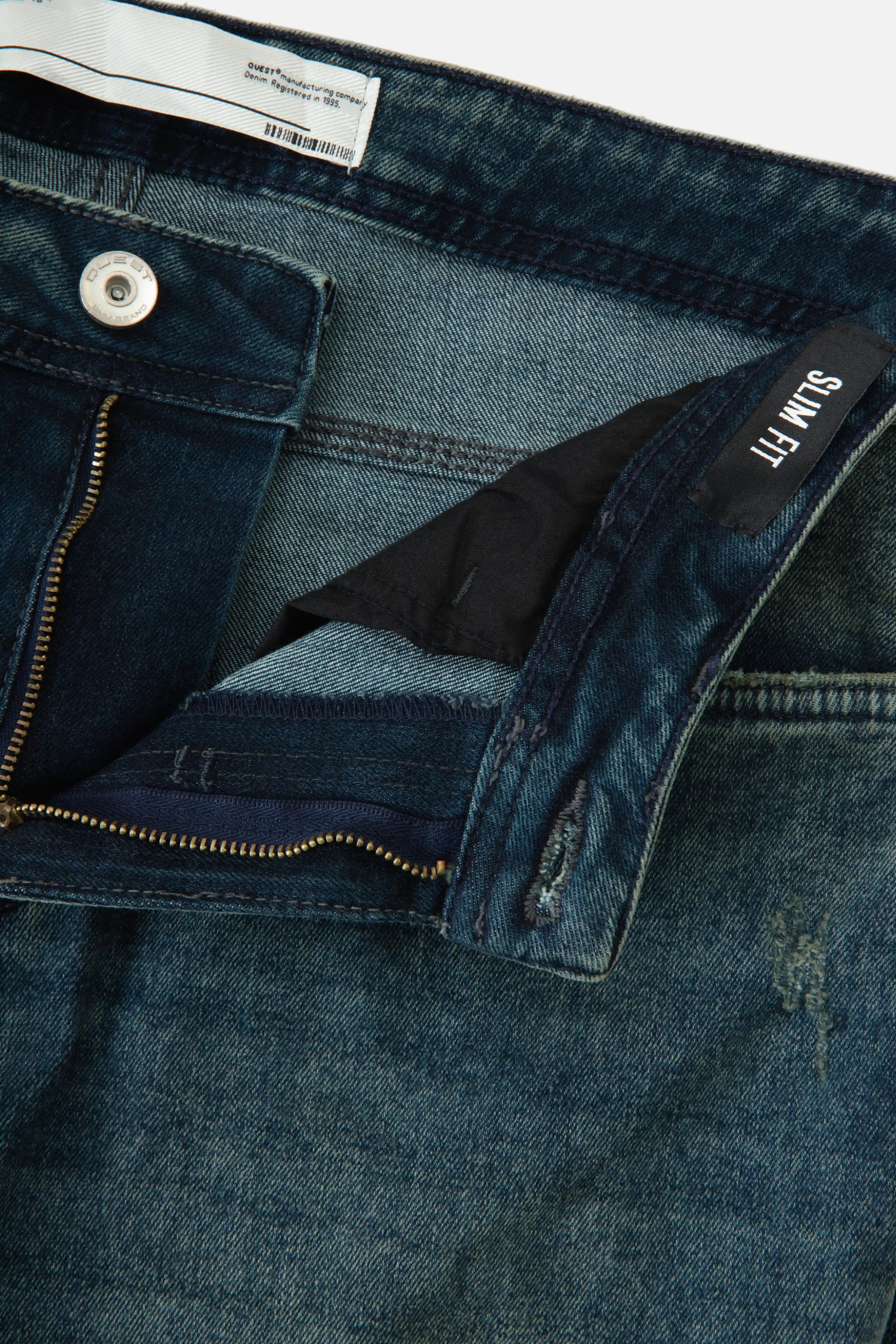 JEAN 5 BOLSILLOS COLOR AZUL OSCURO