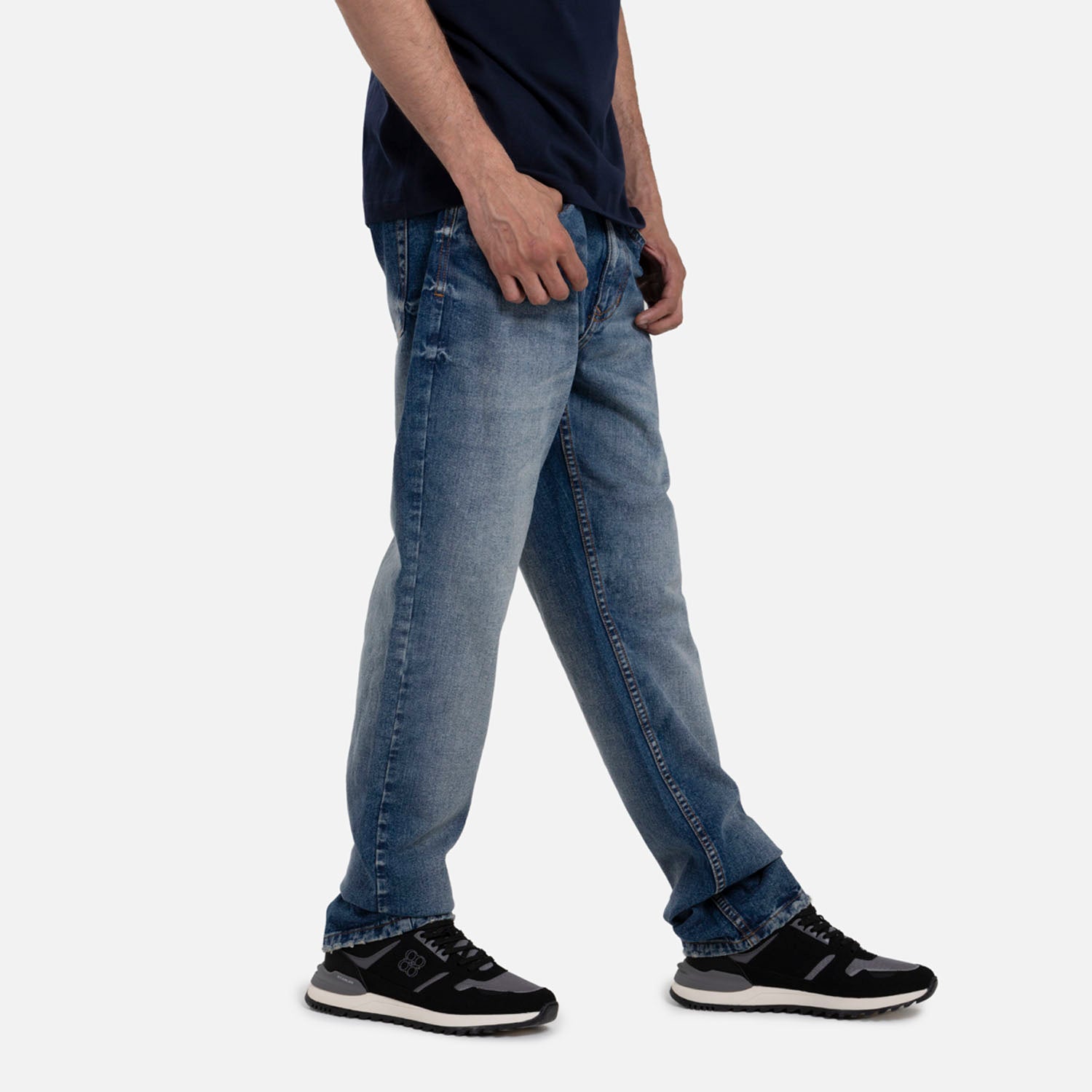 JEAN 5 BOLSILLOS COLOR AZUL OSCURO