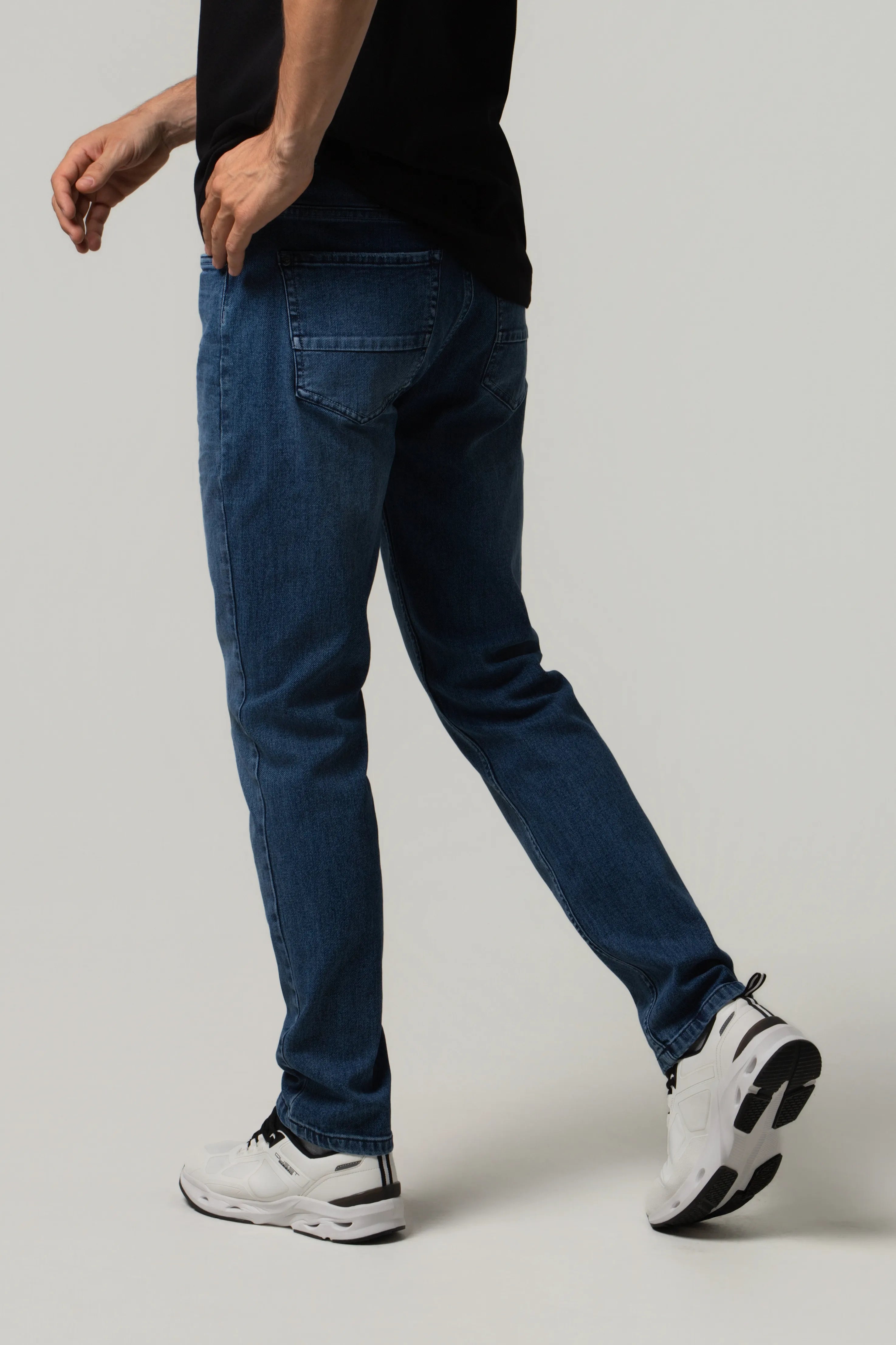 JEAN 5 BOLSILLOS COLOR AZUL MEDIO