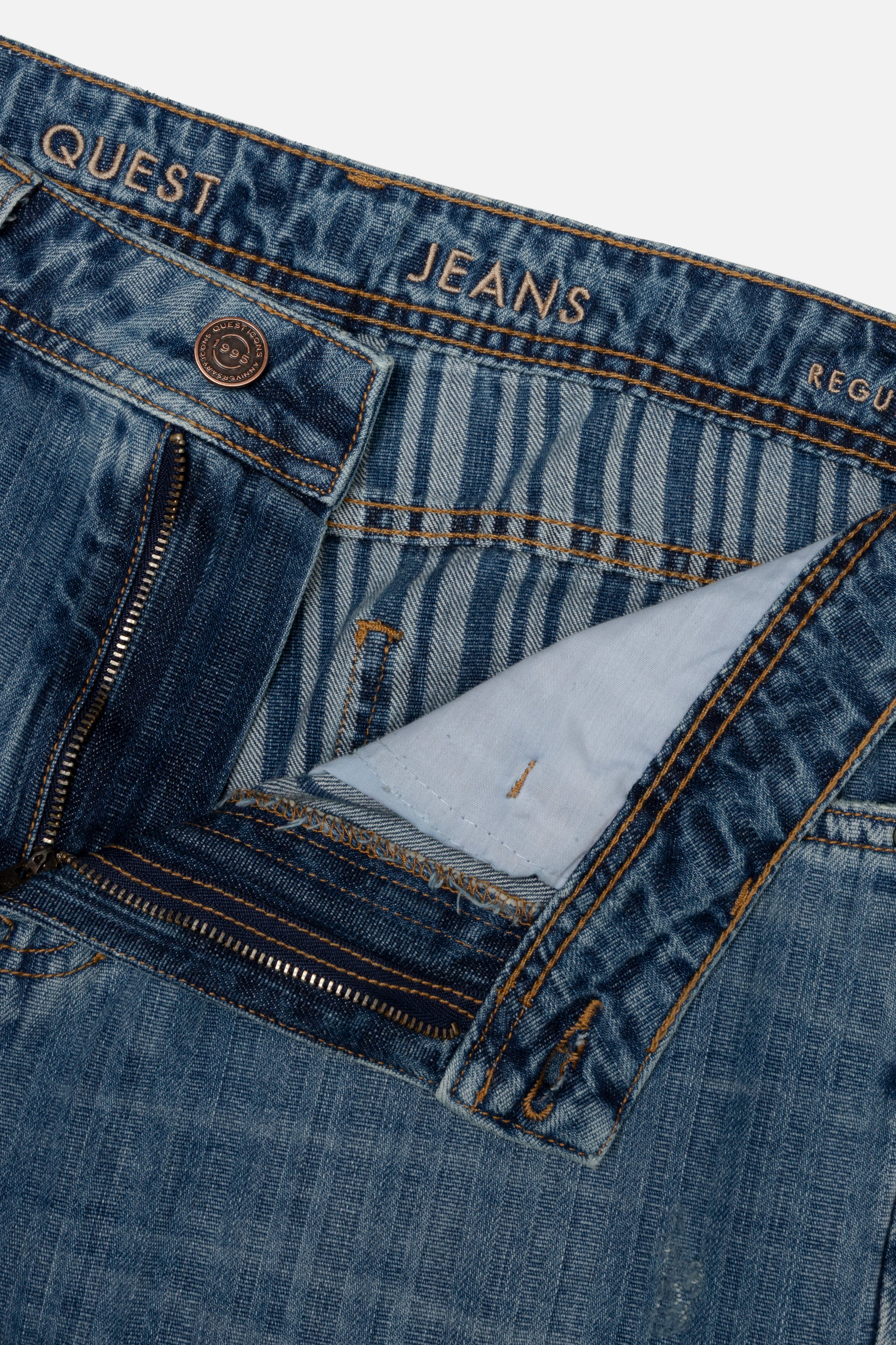 JEAN 5 BOLSILLOS COLOR AZUL MEDIO