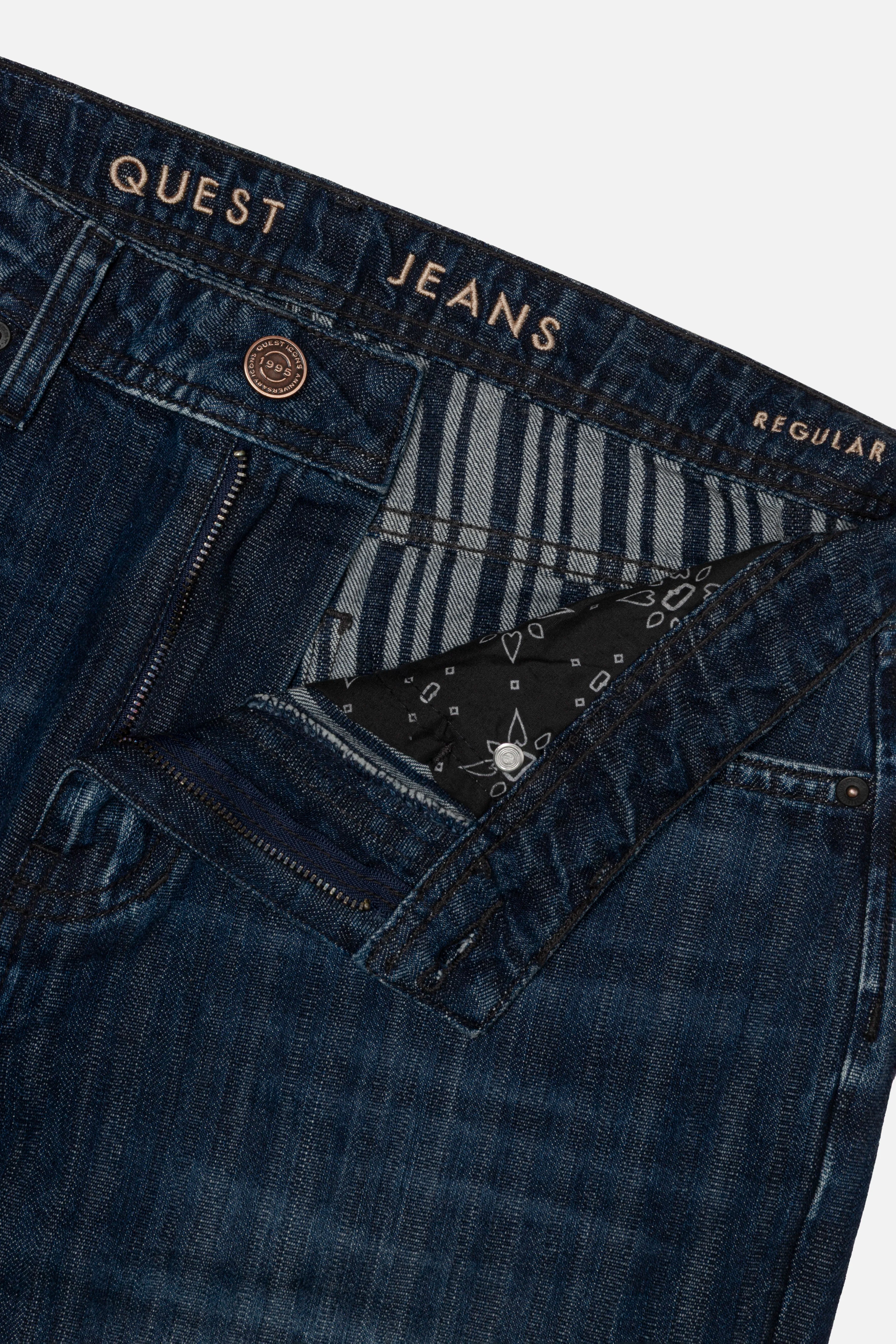 JEAN 5 BOLSILLOS COLOR AZUL OSCURO