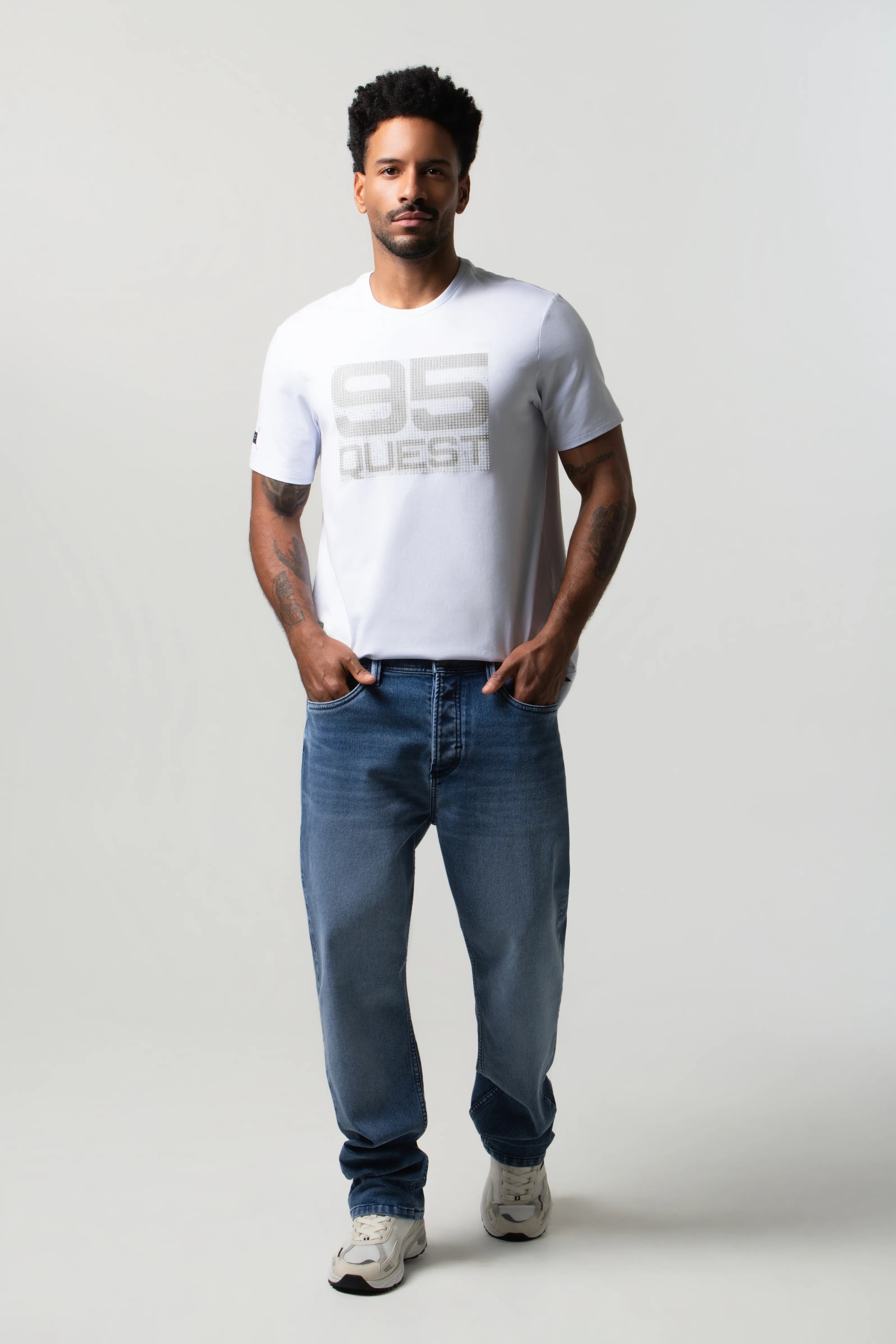 JEAN 5 BOLSILLOS COLOR AZUL CLARO