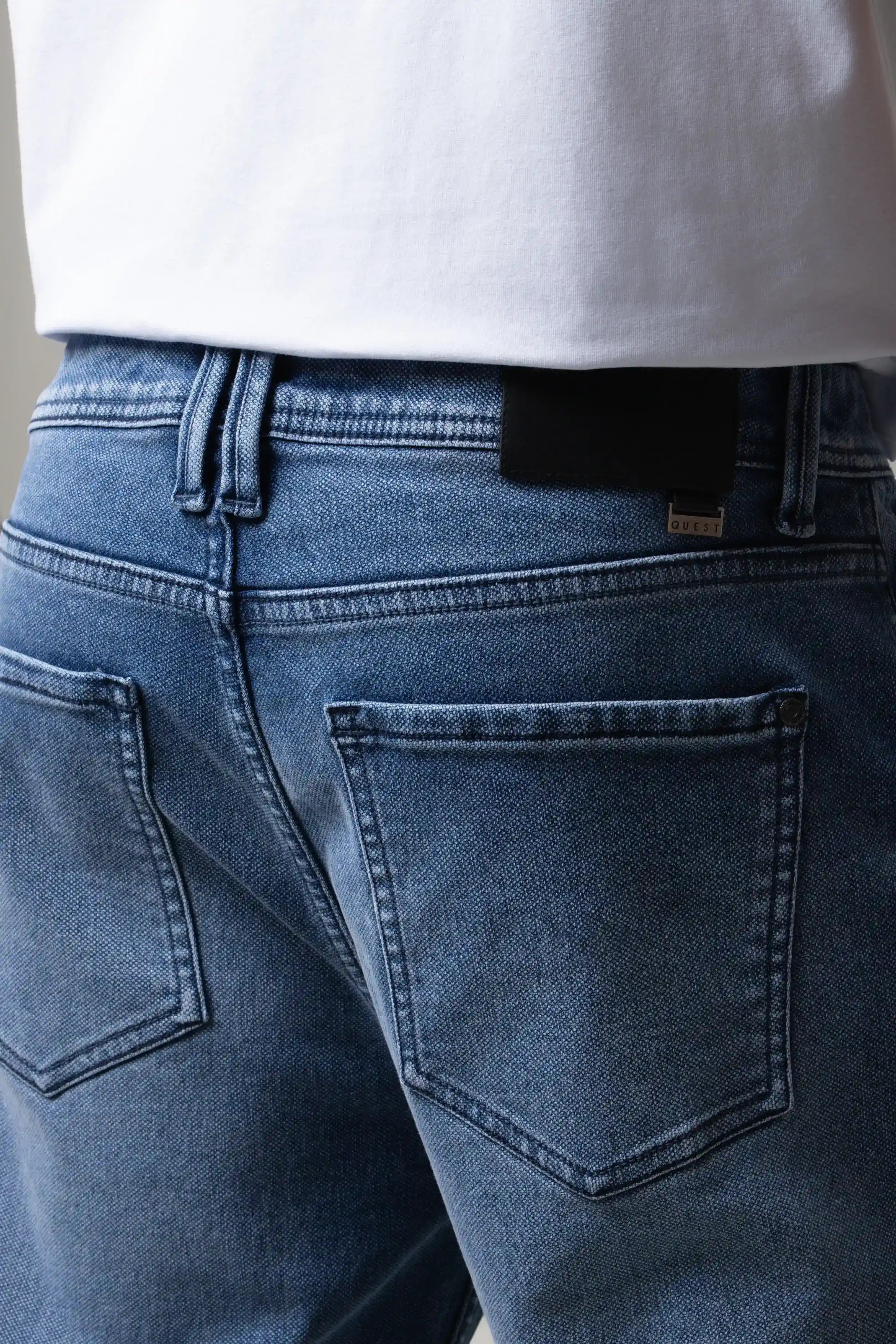 JEAN 5 BOLSILLOS COLOR AZUL CLARO