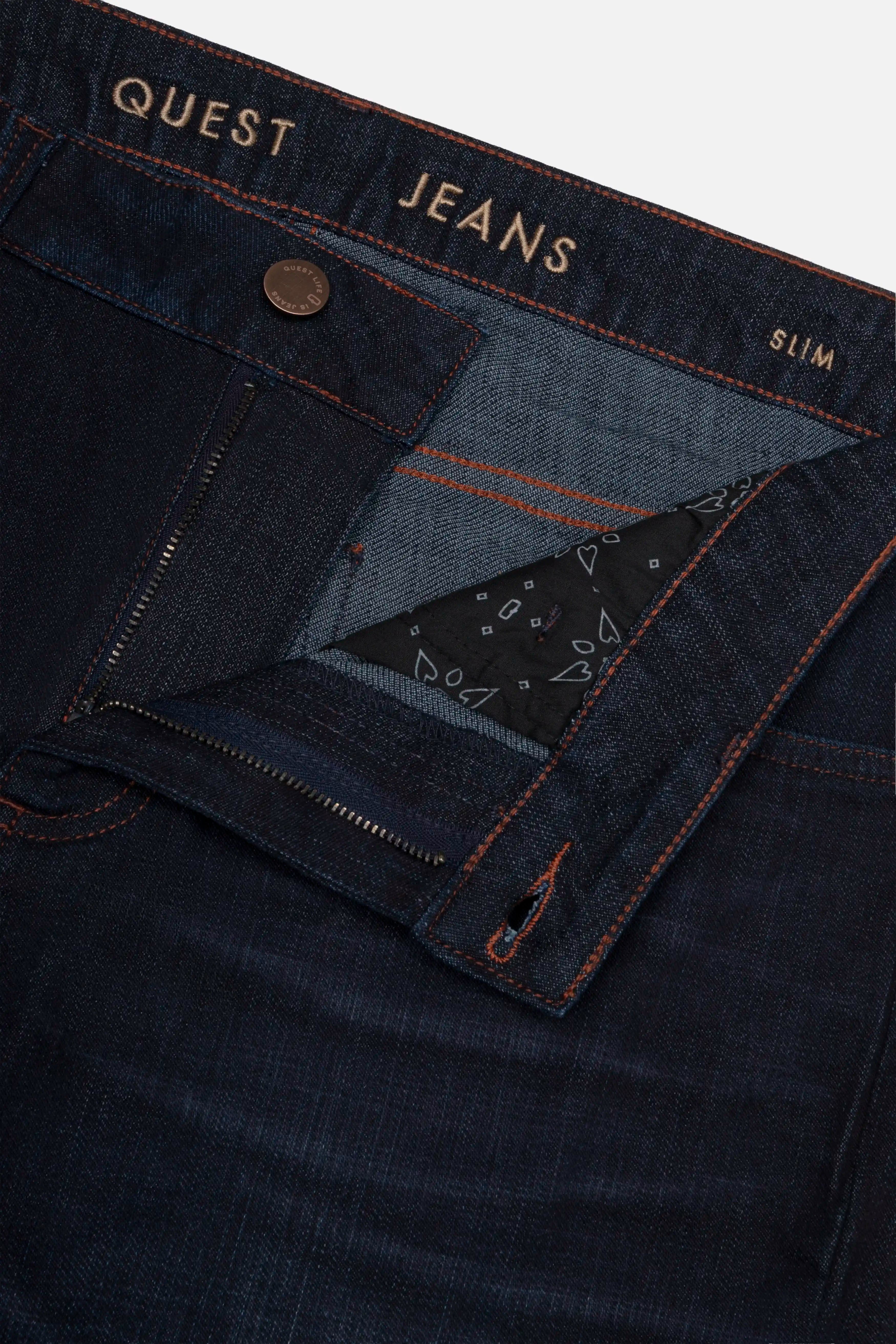 JEAN 5 BOLSILLOS COLOR AZUL OSCURO