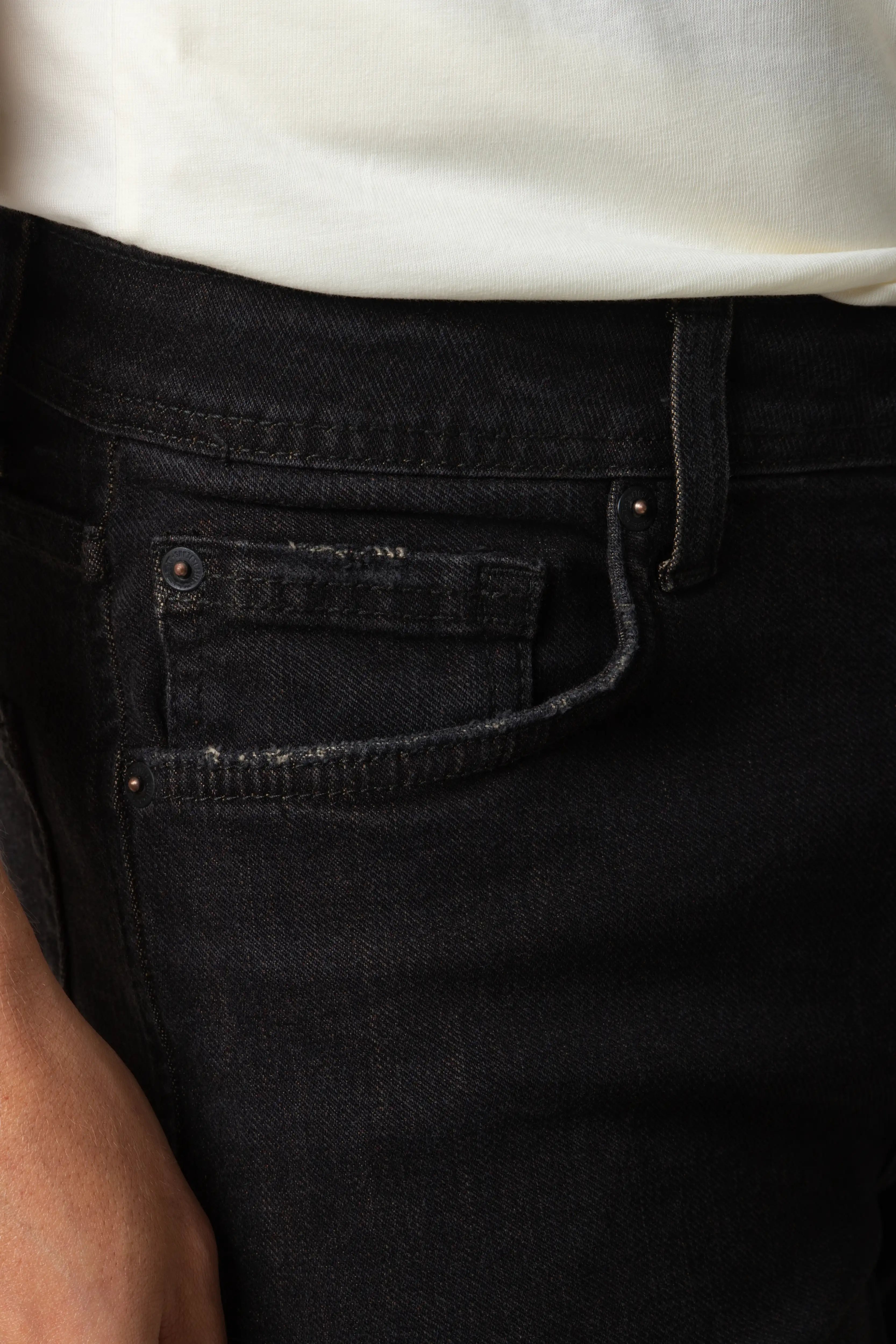 JEAN 5 BOLSILLOS COLOR NEGRO