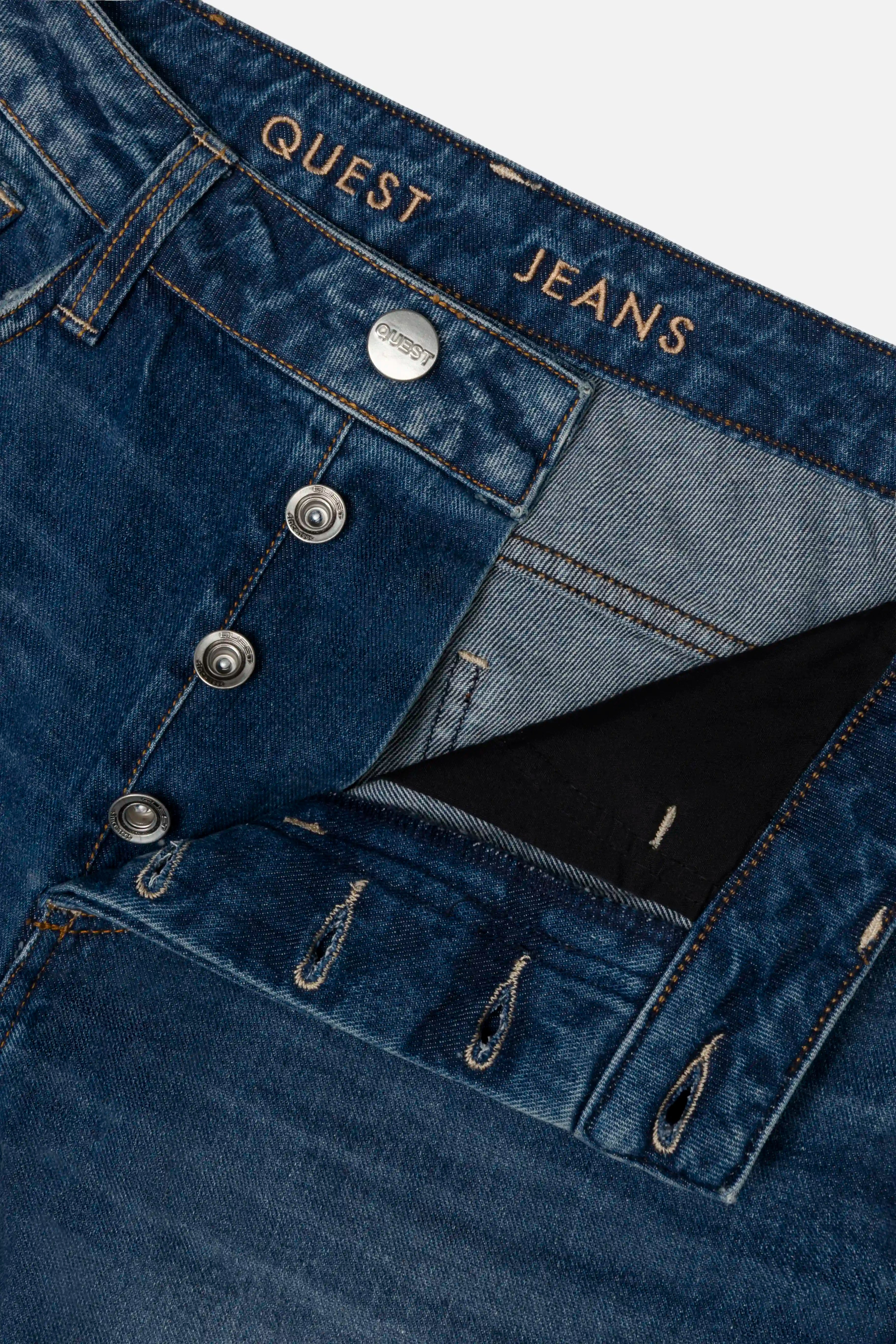 JEAN 5 BOLSILLOS COLOR AZUL OSCURO