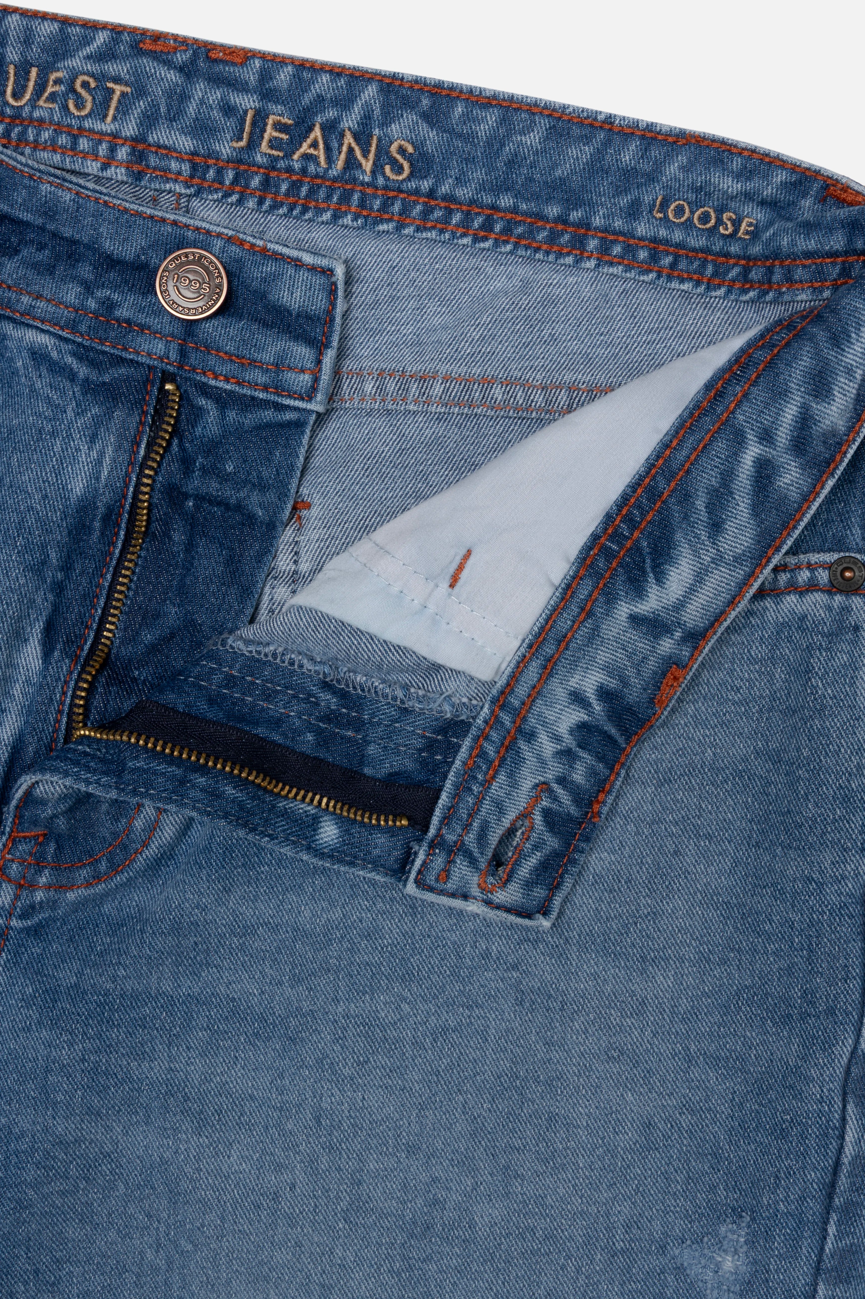 JEAN 5 BOLSILLOS COLOR AZUL MEDIO