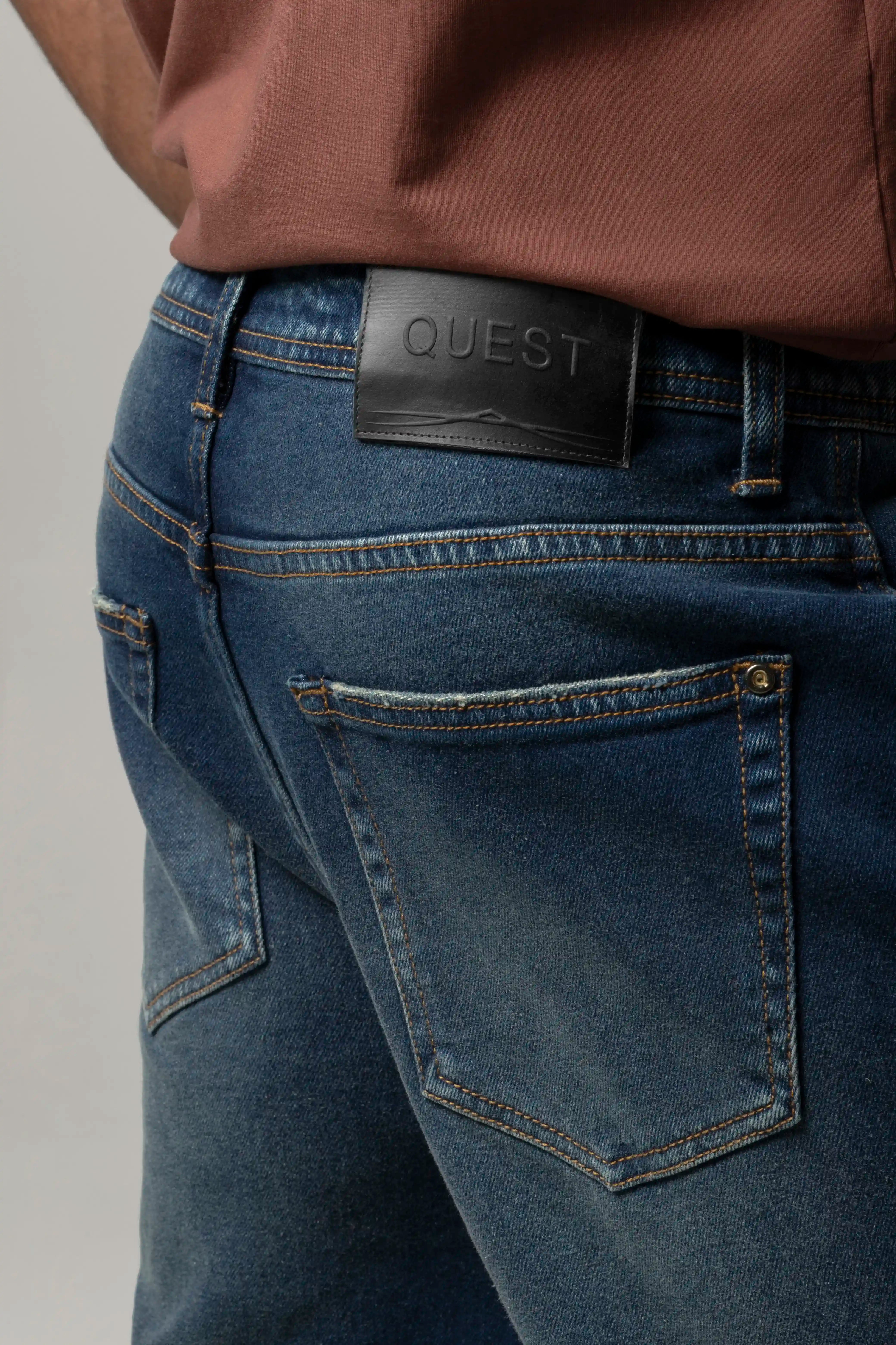 JEAN 5 BOLSILLOS COLOR AZUL OSCURO