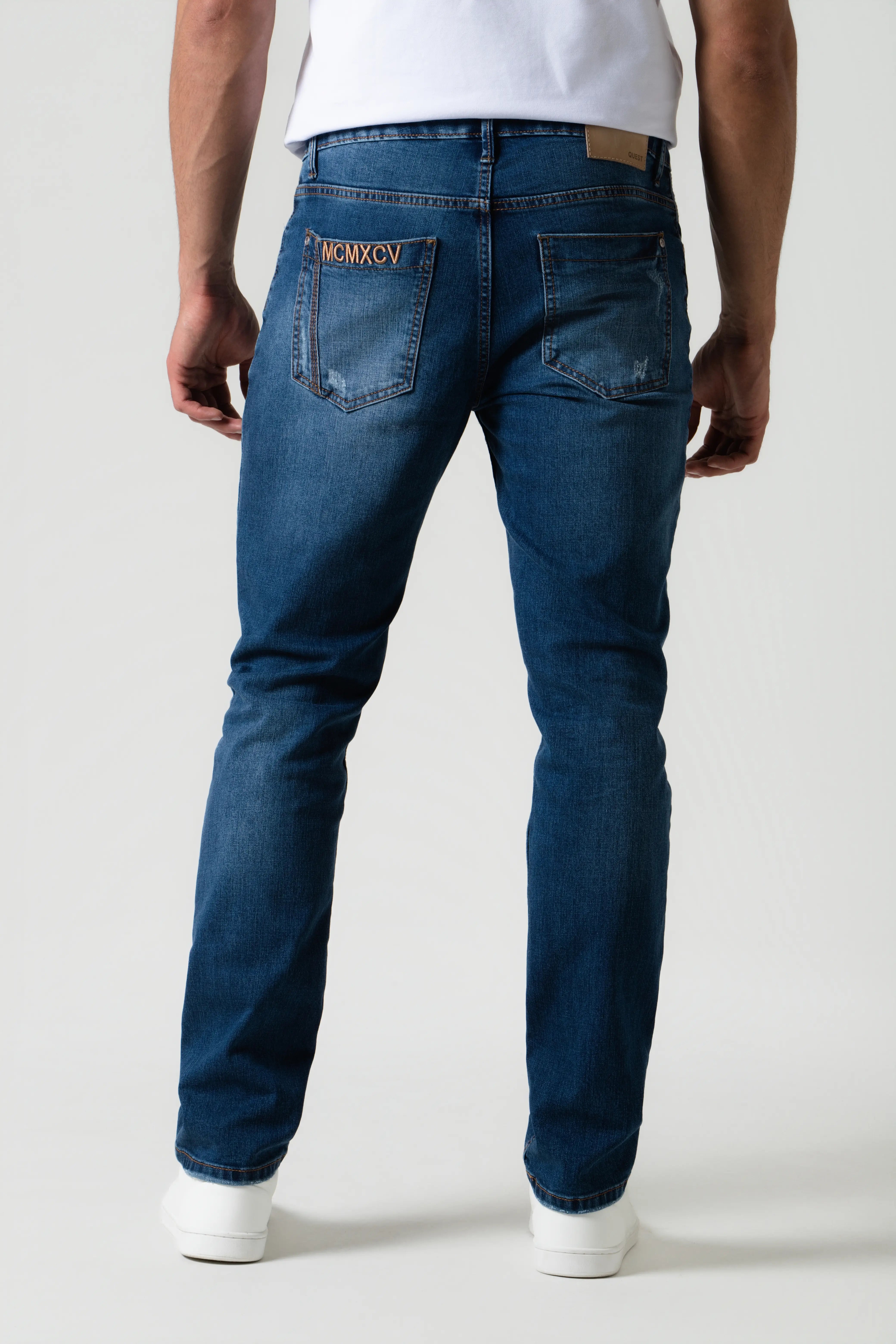 JEAN 5 BOLSILLOS COLOR AZUL OSCURO