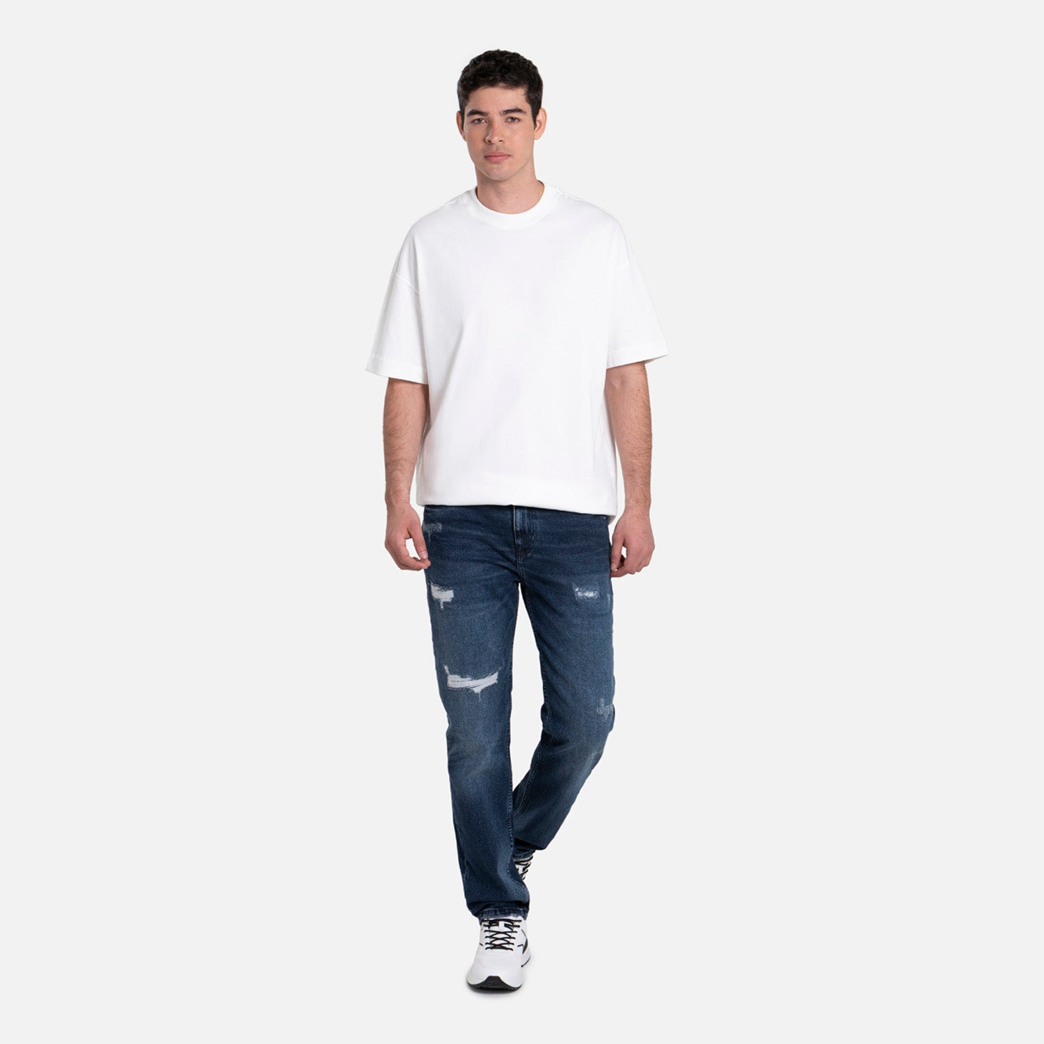 JEAN 5 BOLSILLOS COLOR AZUL OSCURO