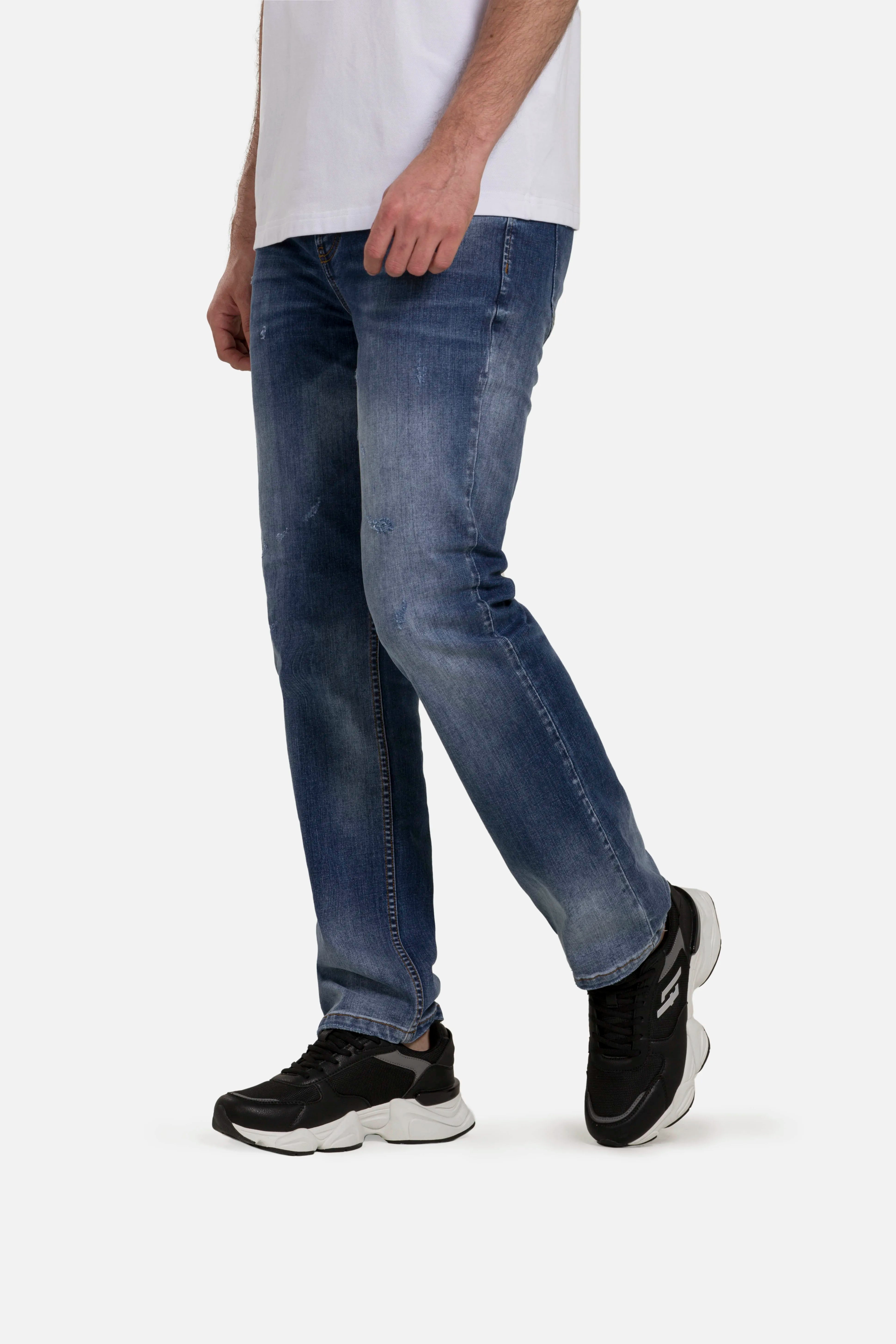 JEAN 5 BOLSILLOS COLOR AZUL MEDIO