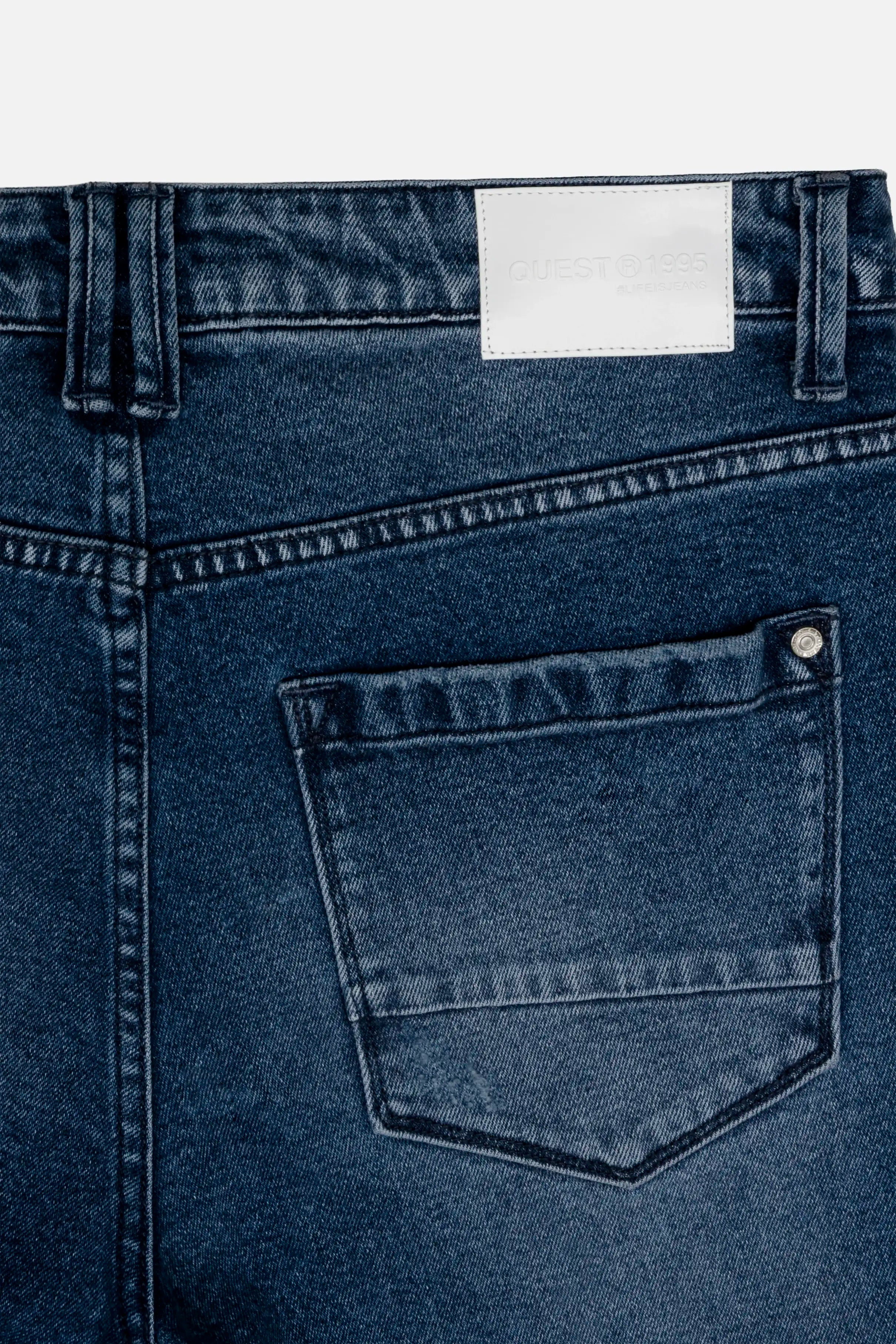 JEAN 5 BOLSILLOS COLOR AZUL MEDIO