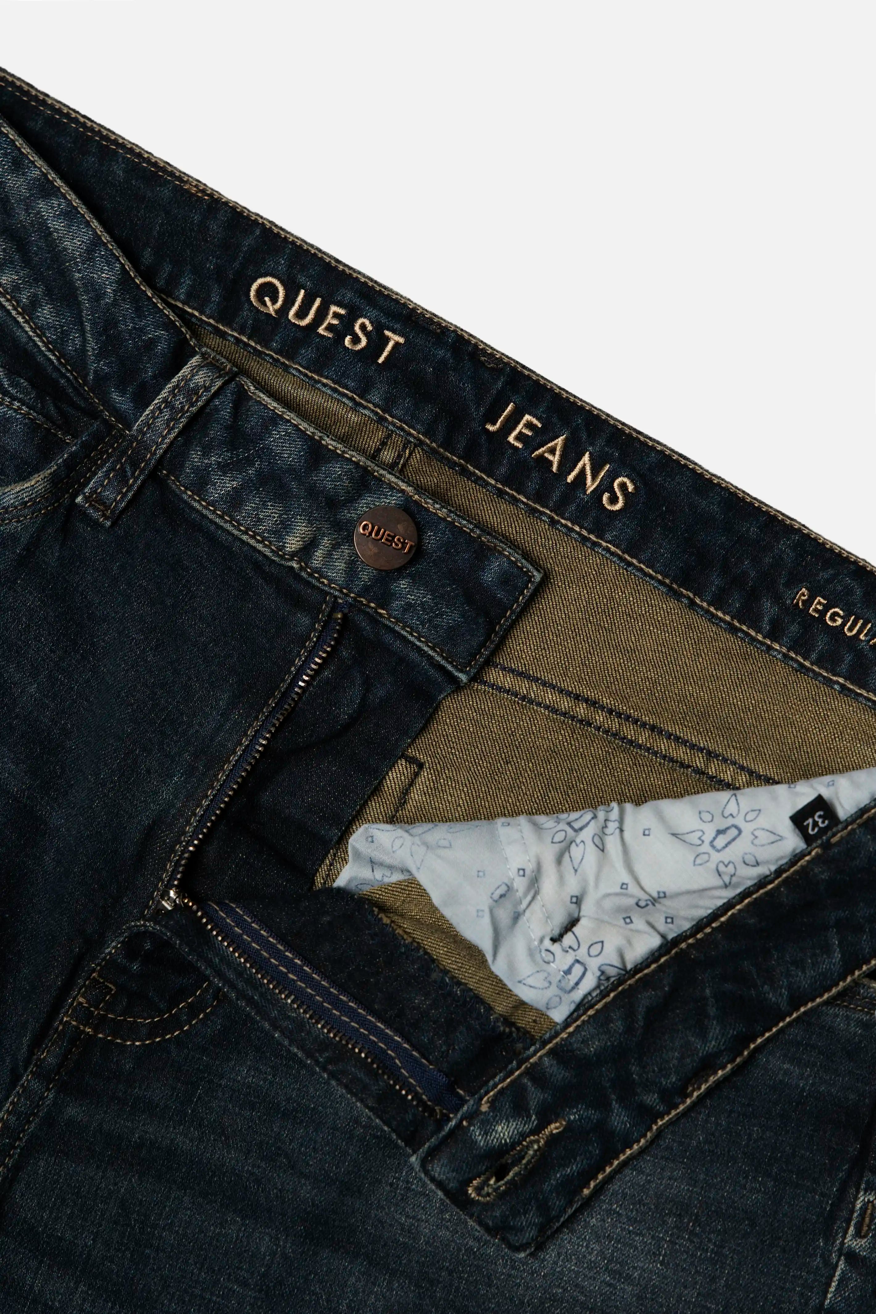 JEAN 5 BOLSILLOS COLOR AZUL OSCURO