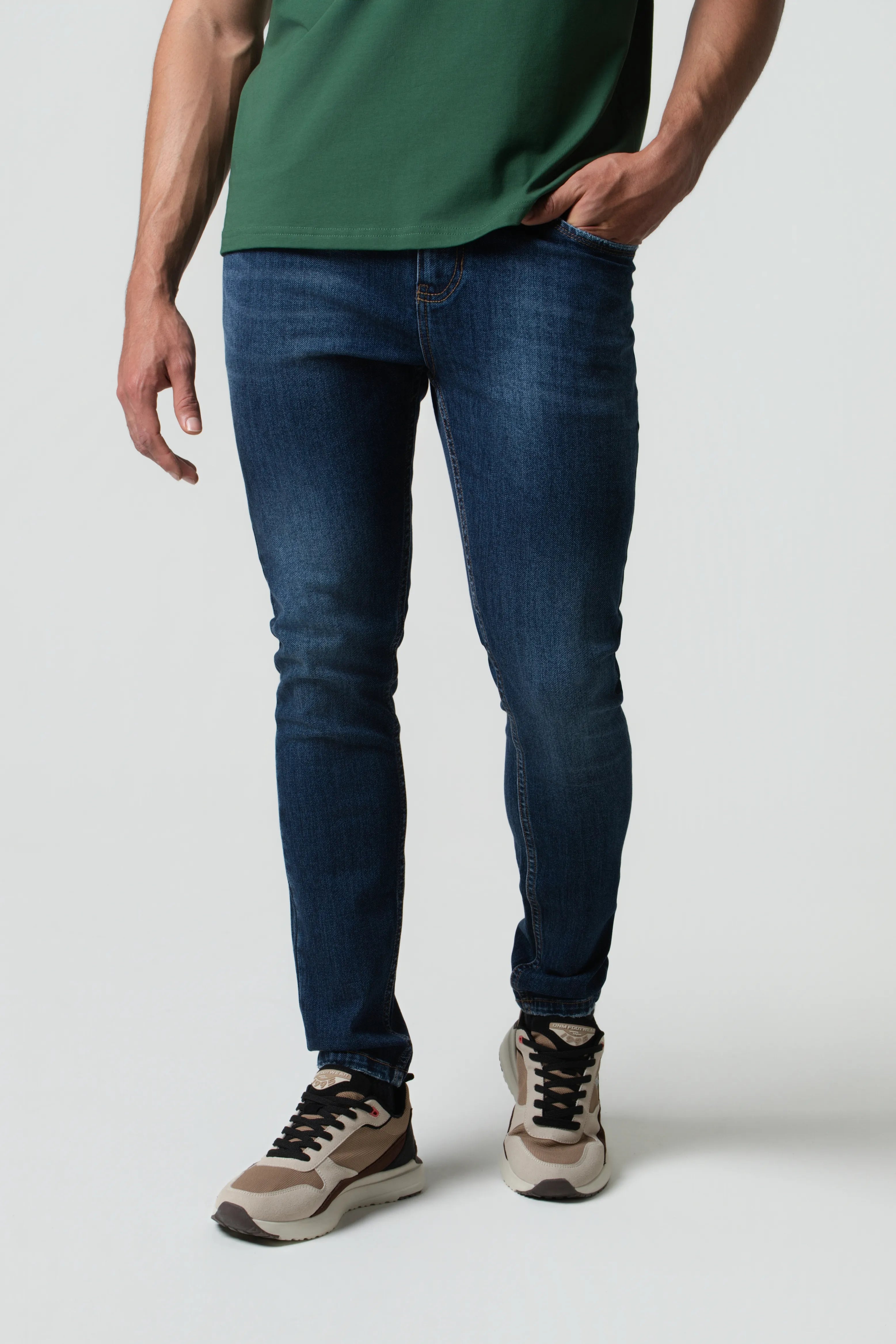 JEAN 5 BOLSILLOS COLOR AZUL OSCURO