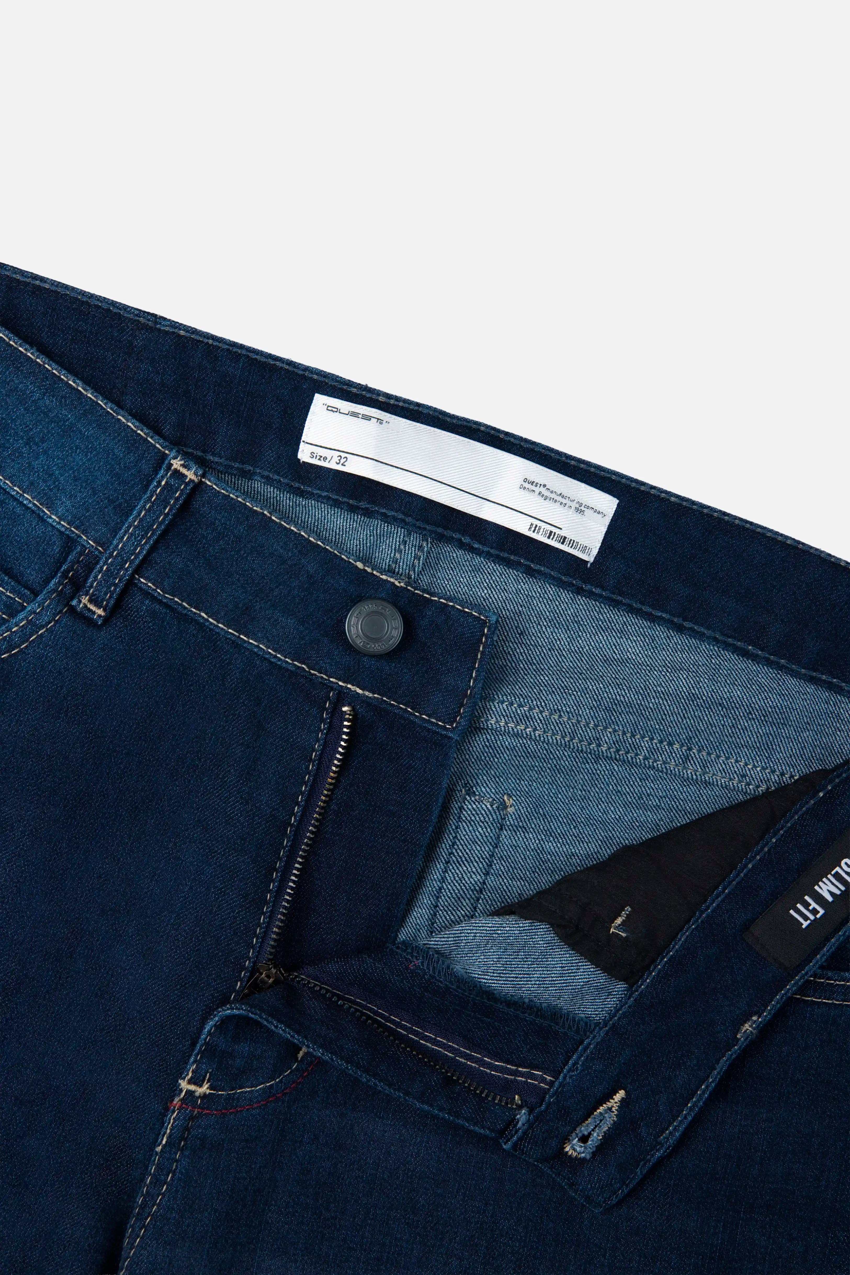 JEAN 5 BOLSILLOS COLOR AZUL OSCURO
