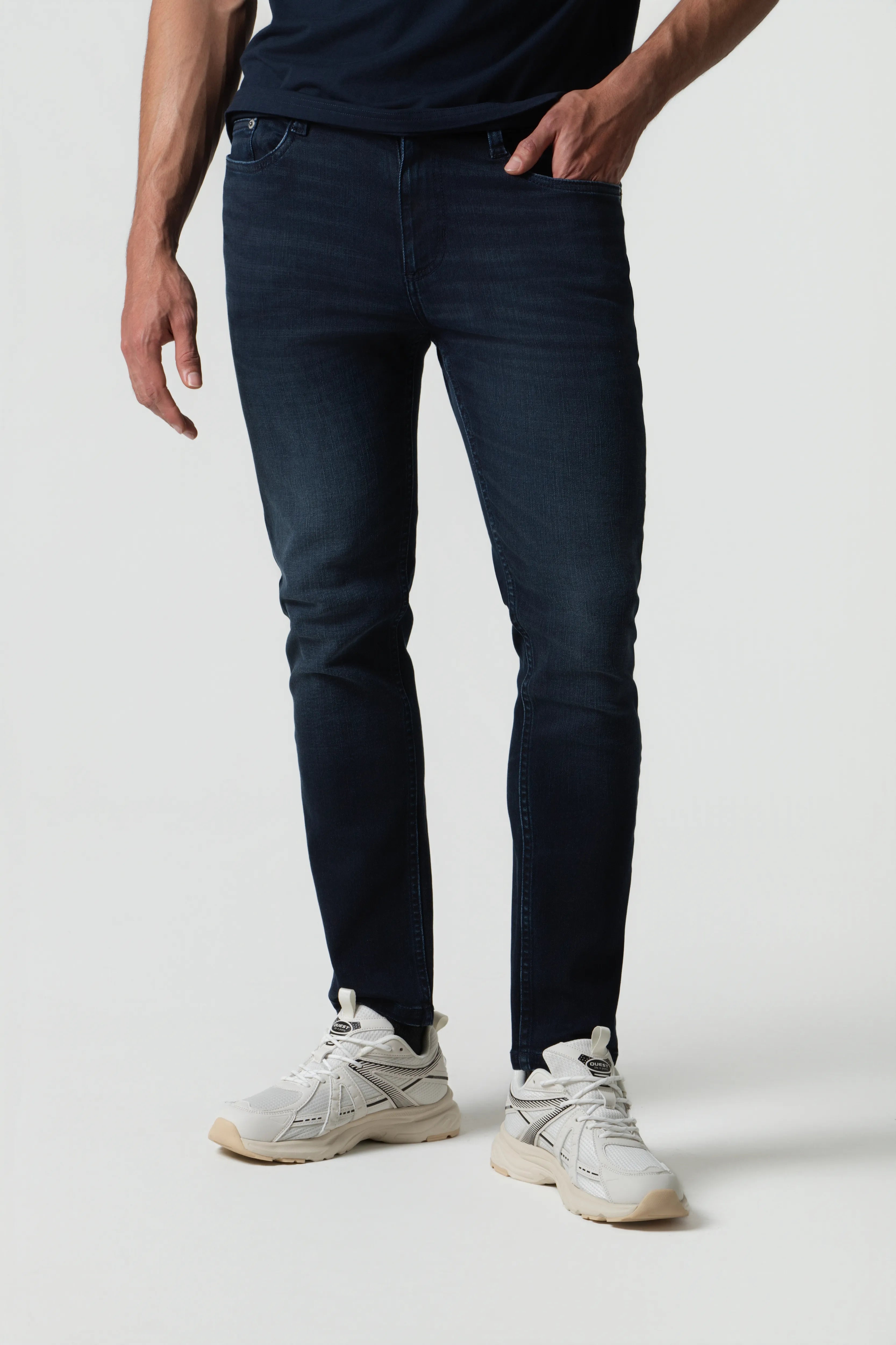 JEAN 5 BOLSILLOS COLOR AZUL OSCURO