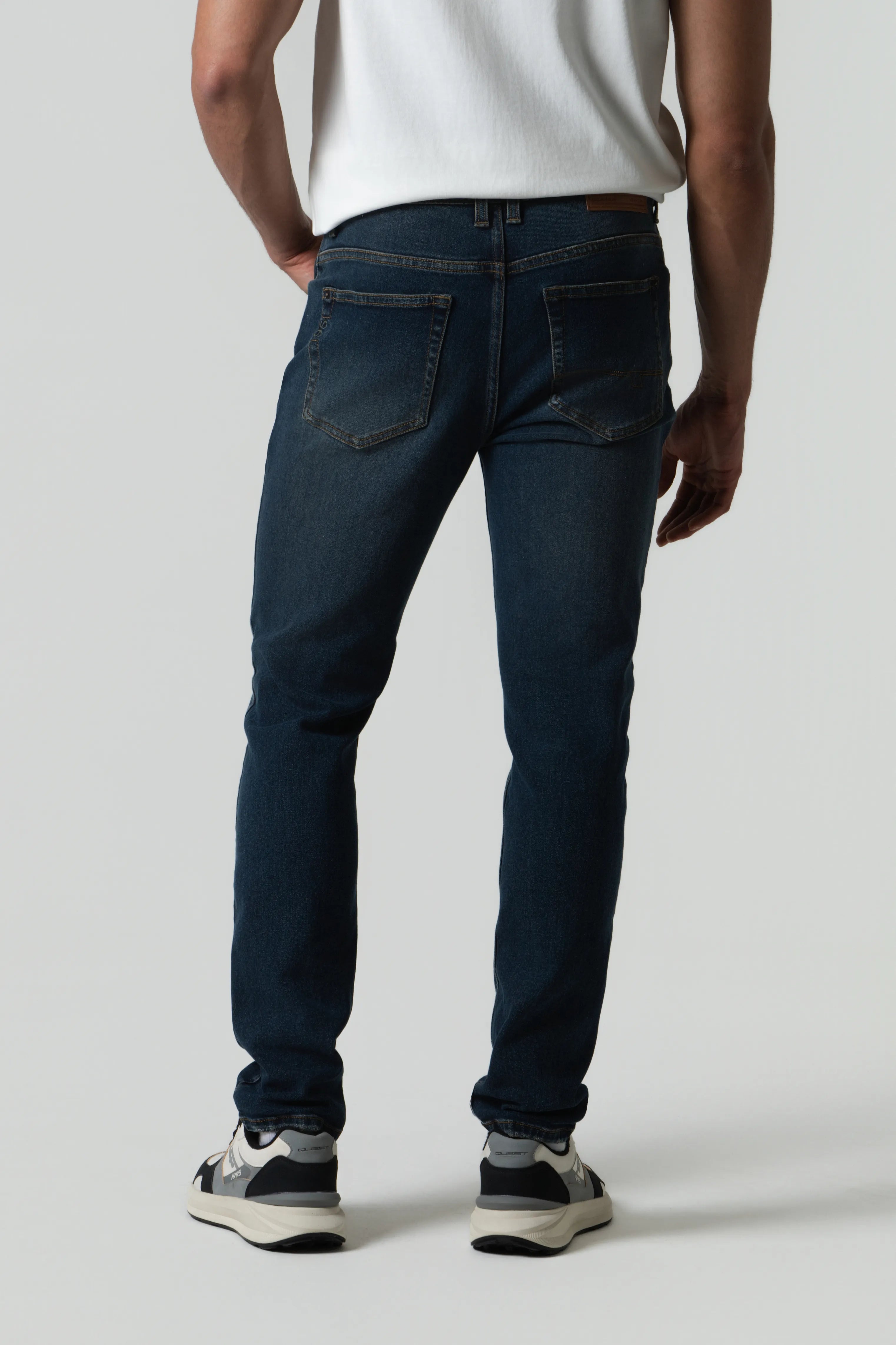 JEAN 5 BOLSILLOS COLOR AZUL OSCURO