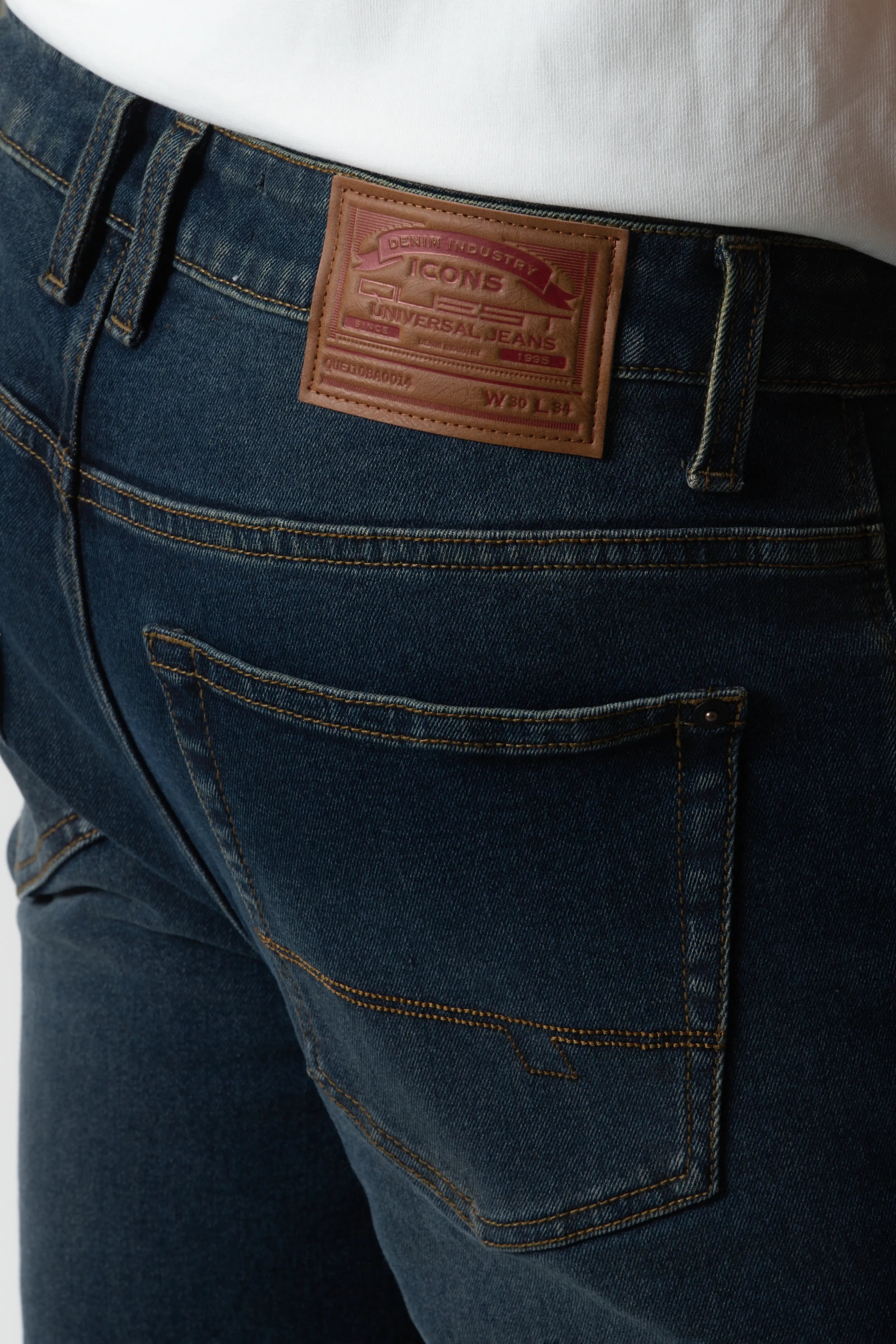 JEAN 5 BOLSILLOS COLOR AZUL OSCURO