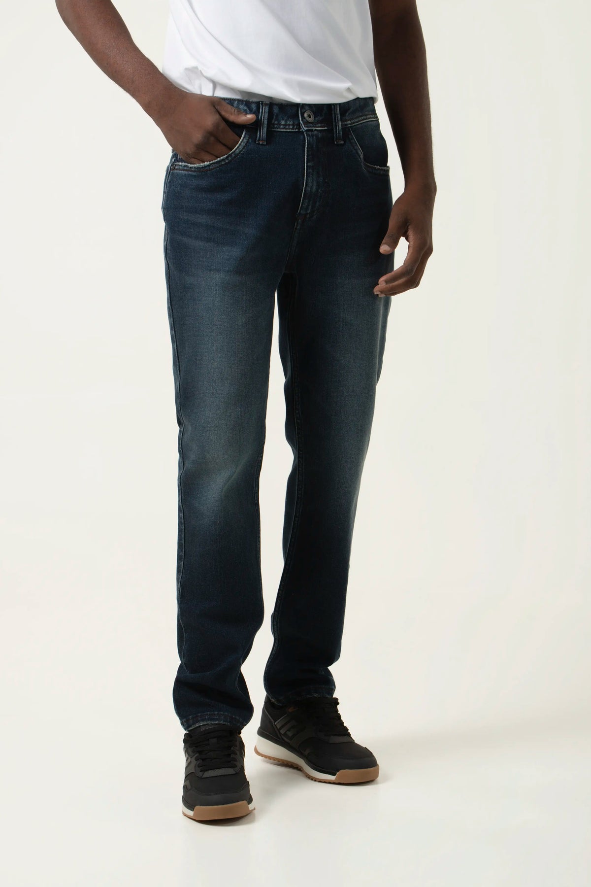 JEAN 5 BOLSILLOS COLOR AZUL OSCURO