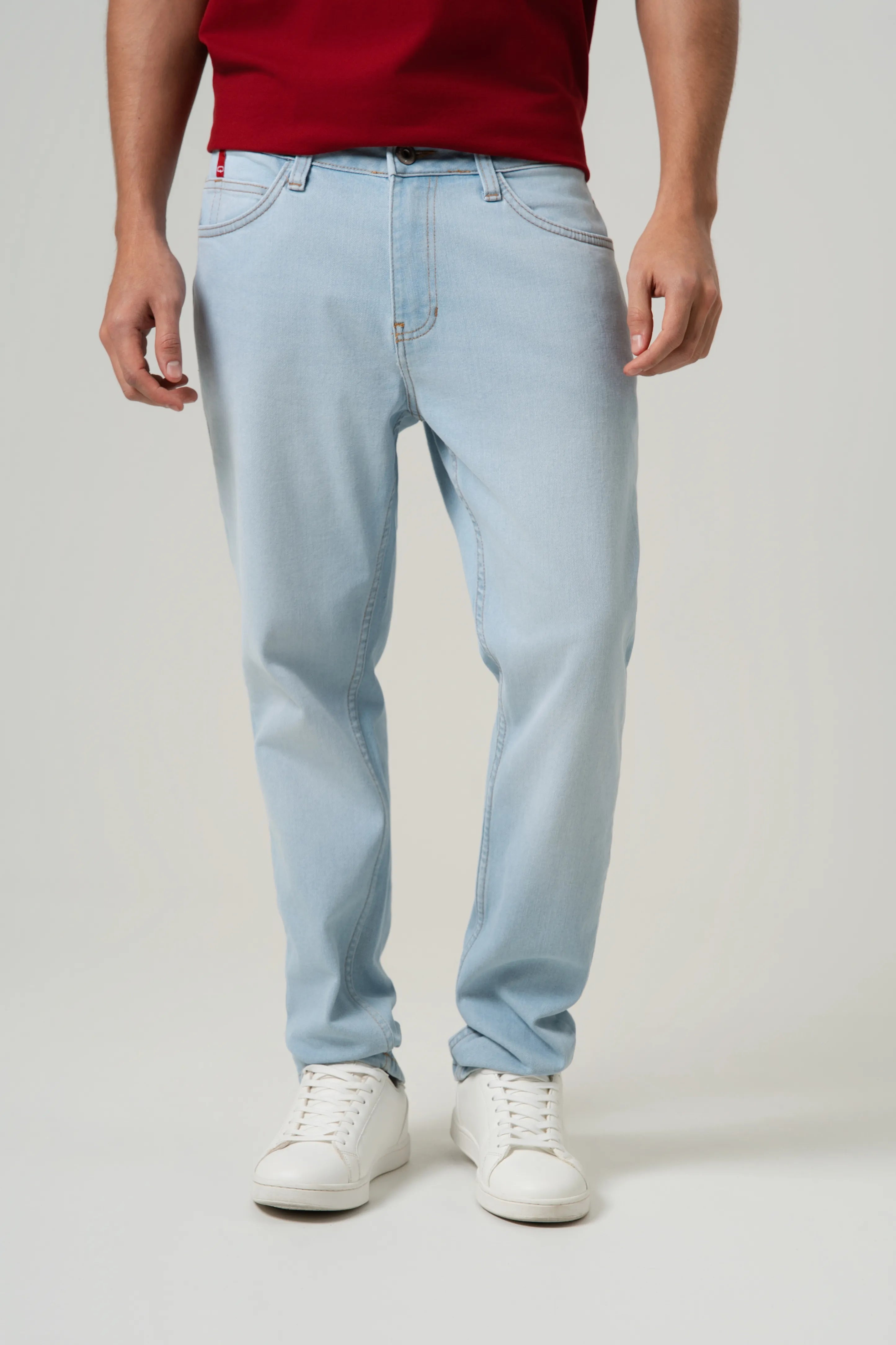 JEAN 5 BOLSILLOS COLOR AZUL CLARO