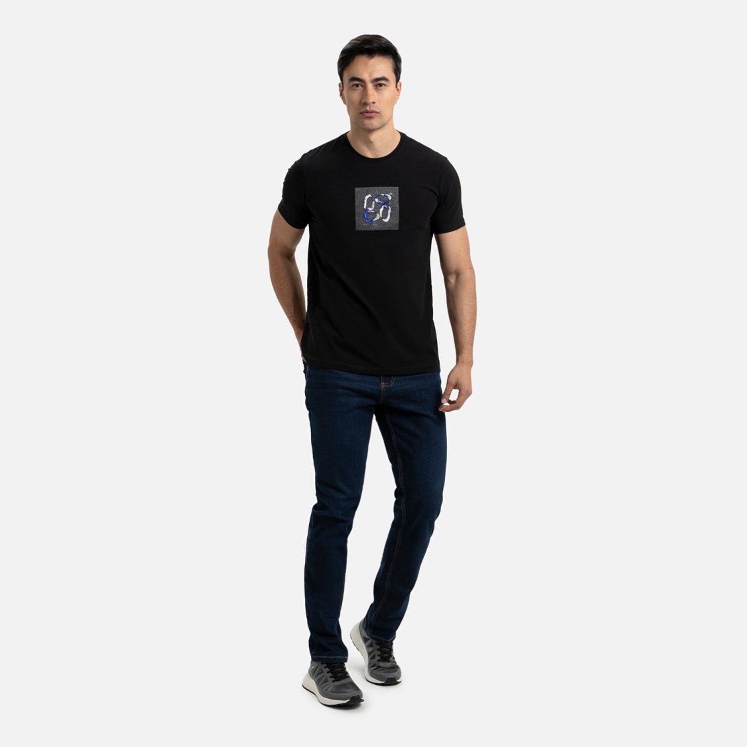 JEAN 5 BOLSILLOS COLOR AZUL OSCURO
