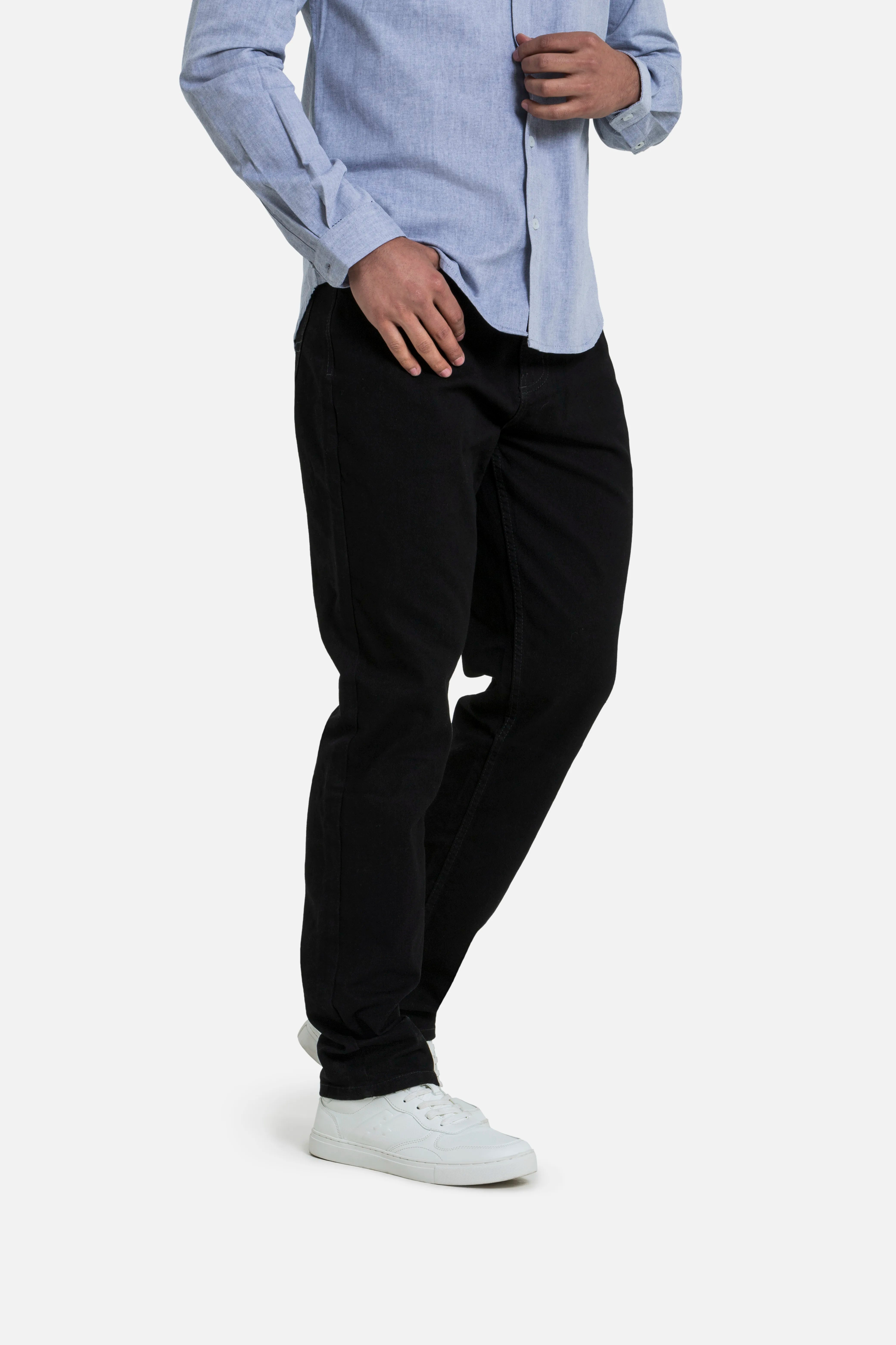 JEAN 5 BOLSILLOS COLOR NEGRO NEGRO