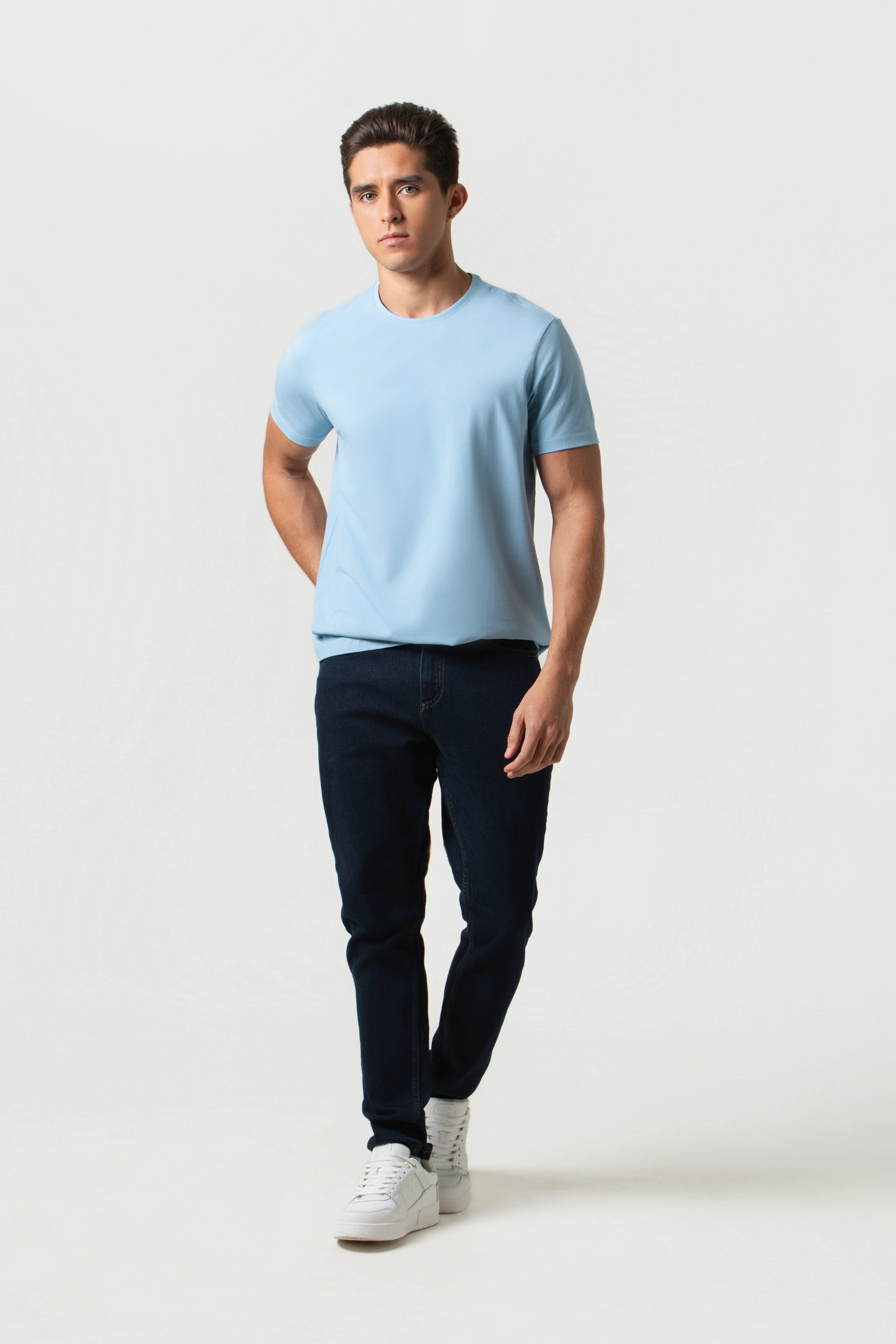 JEAN 5 BOLSILLOS COLOR AZUL INDUSTRY