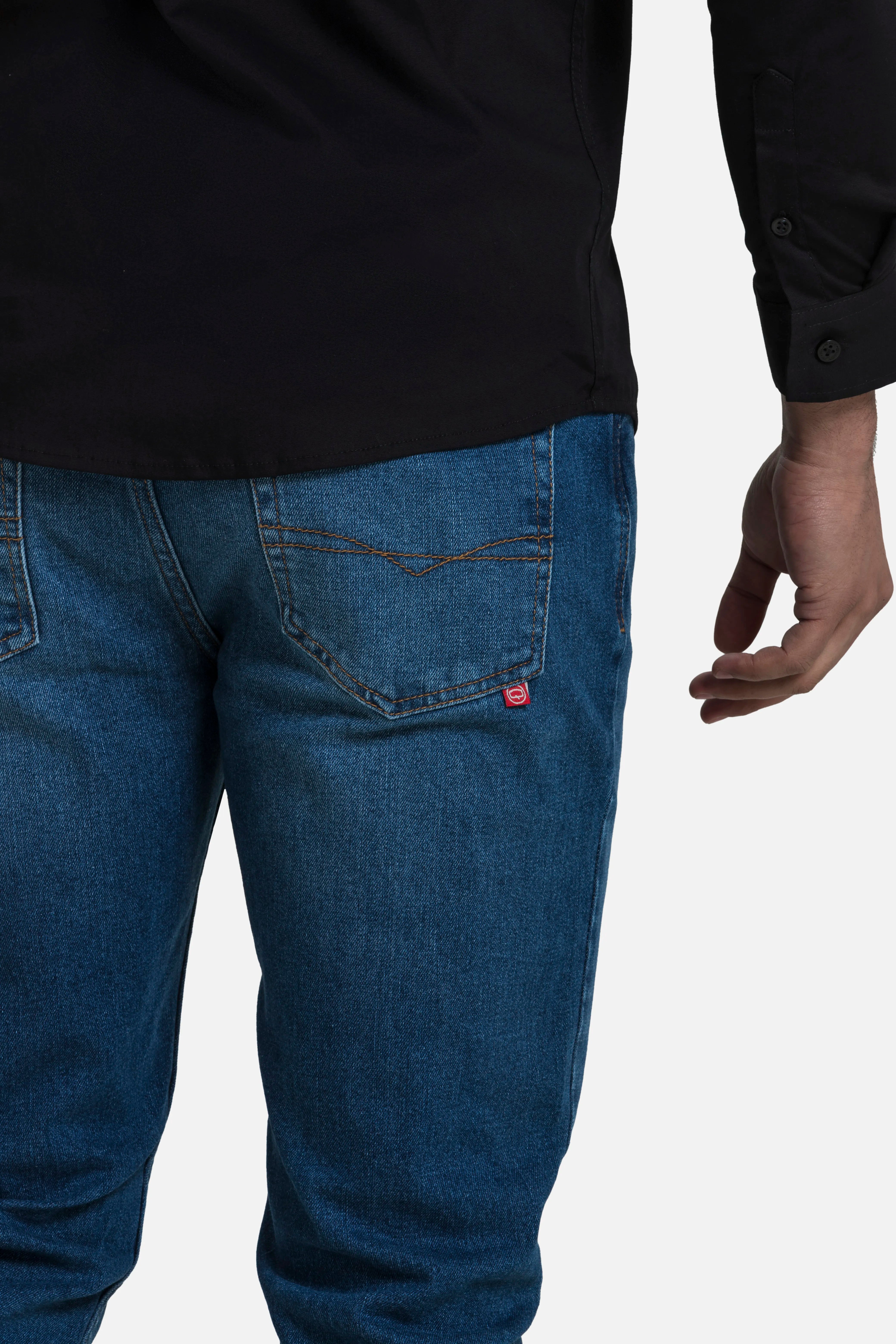 JEAN 5 BOLSILLOS COLOR AZUL MEDIO MEDIO