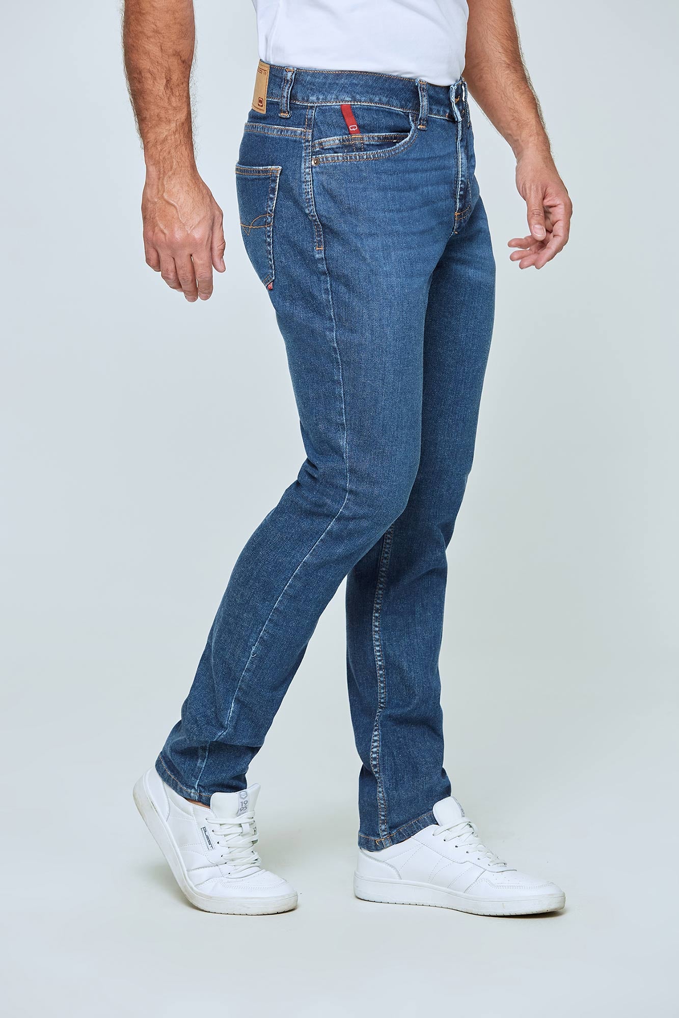 JEAN 5 BOLSILLOS COLOR AZUL MEDIO MEDIO