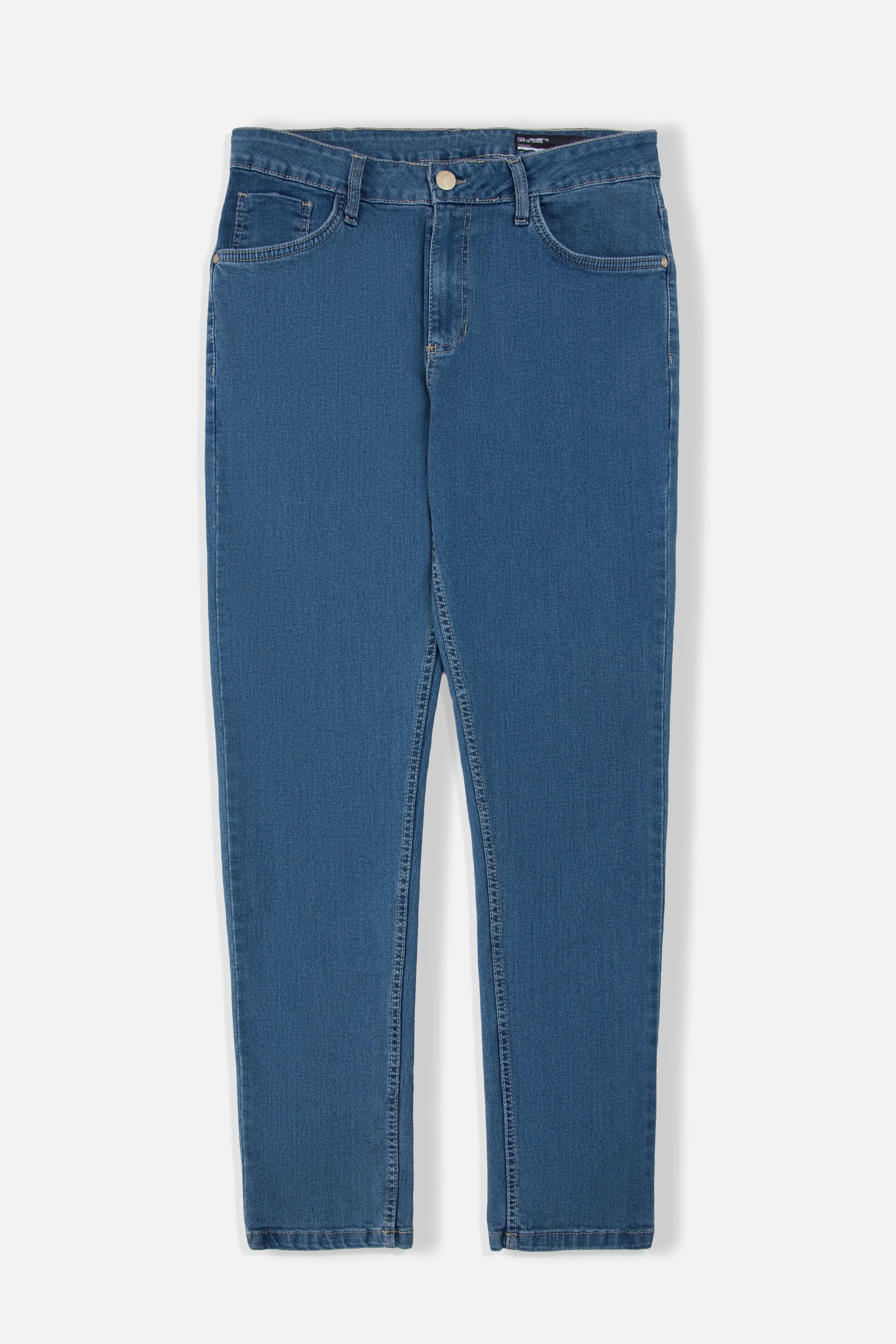 JEAN 5 BOLSILLOS COLOR AZUL MEDIO