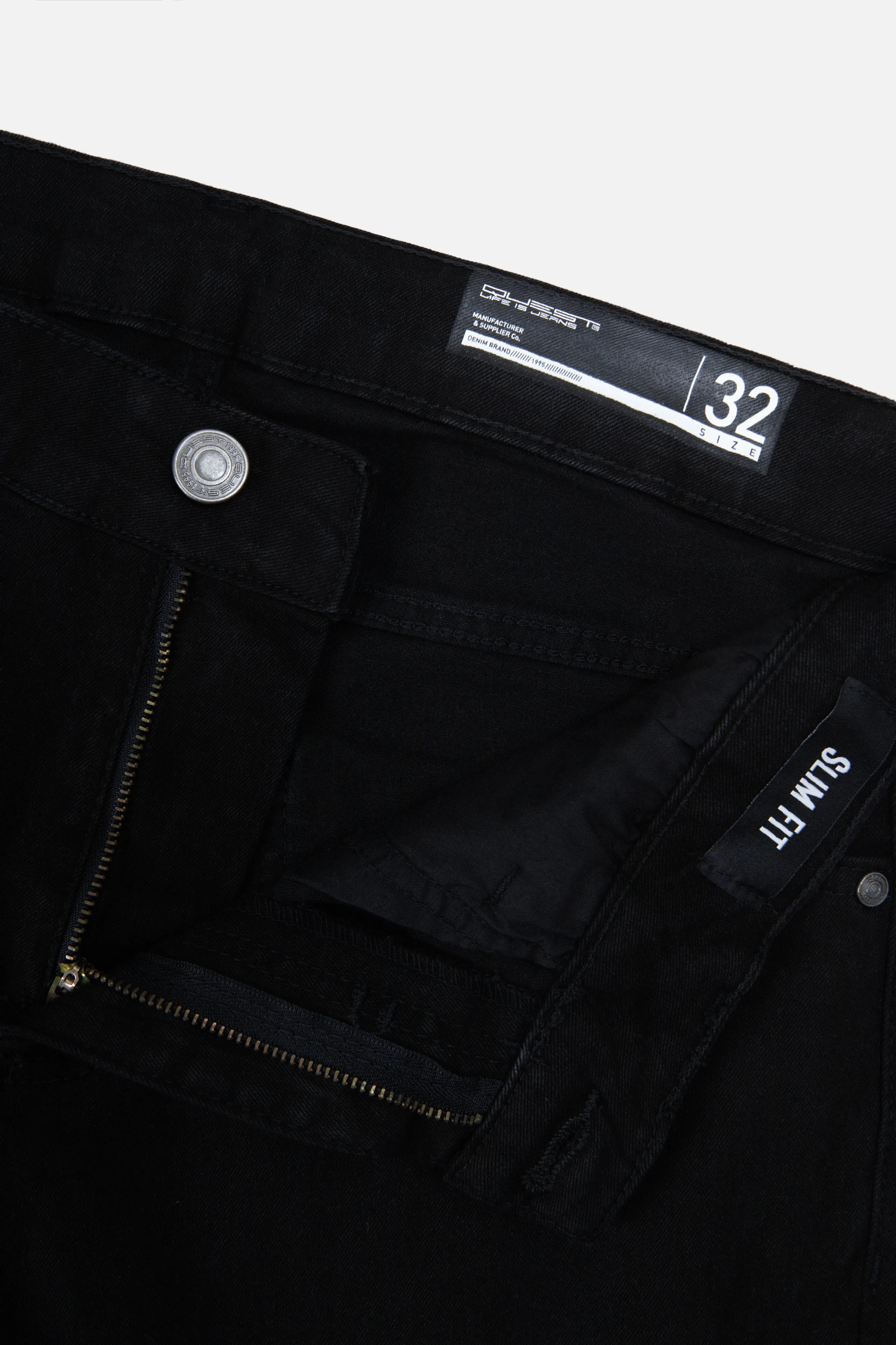 JEAN 5 BOLSILLOS COLOR NEGRO NEGRO