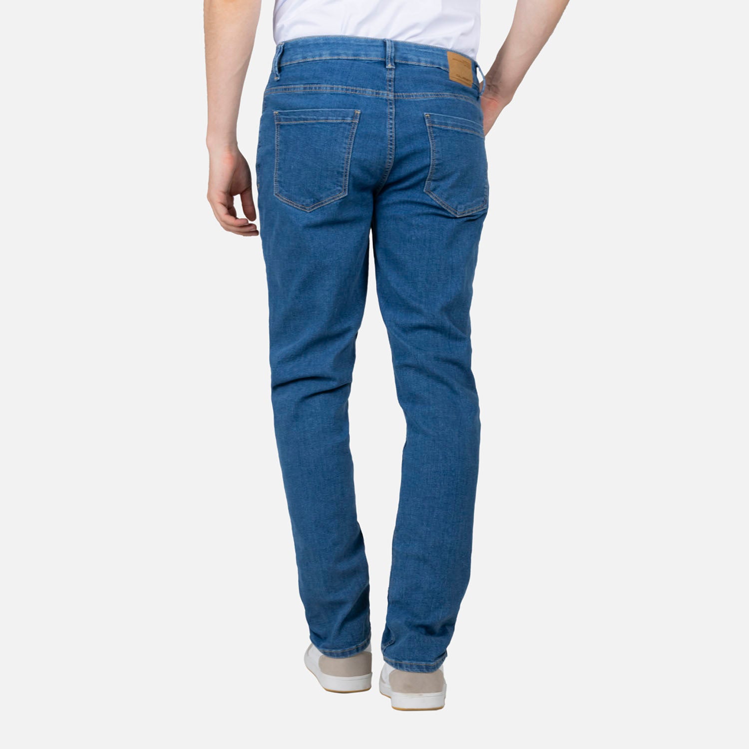 JEAN 5 BOLSILLOS COLOR AZUL MEDIO