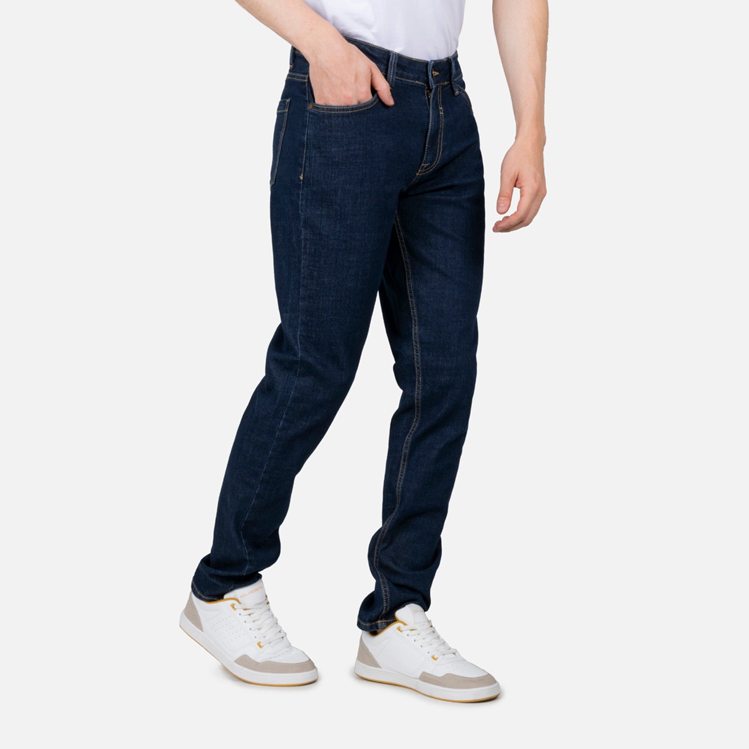 JEAN 5 BOLSILLOS COLOR AZUL OSCURO