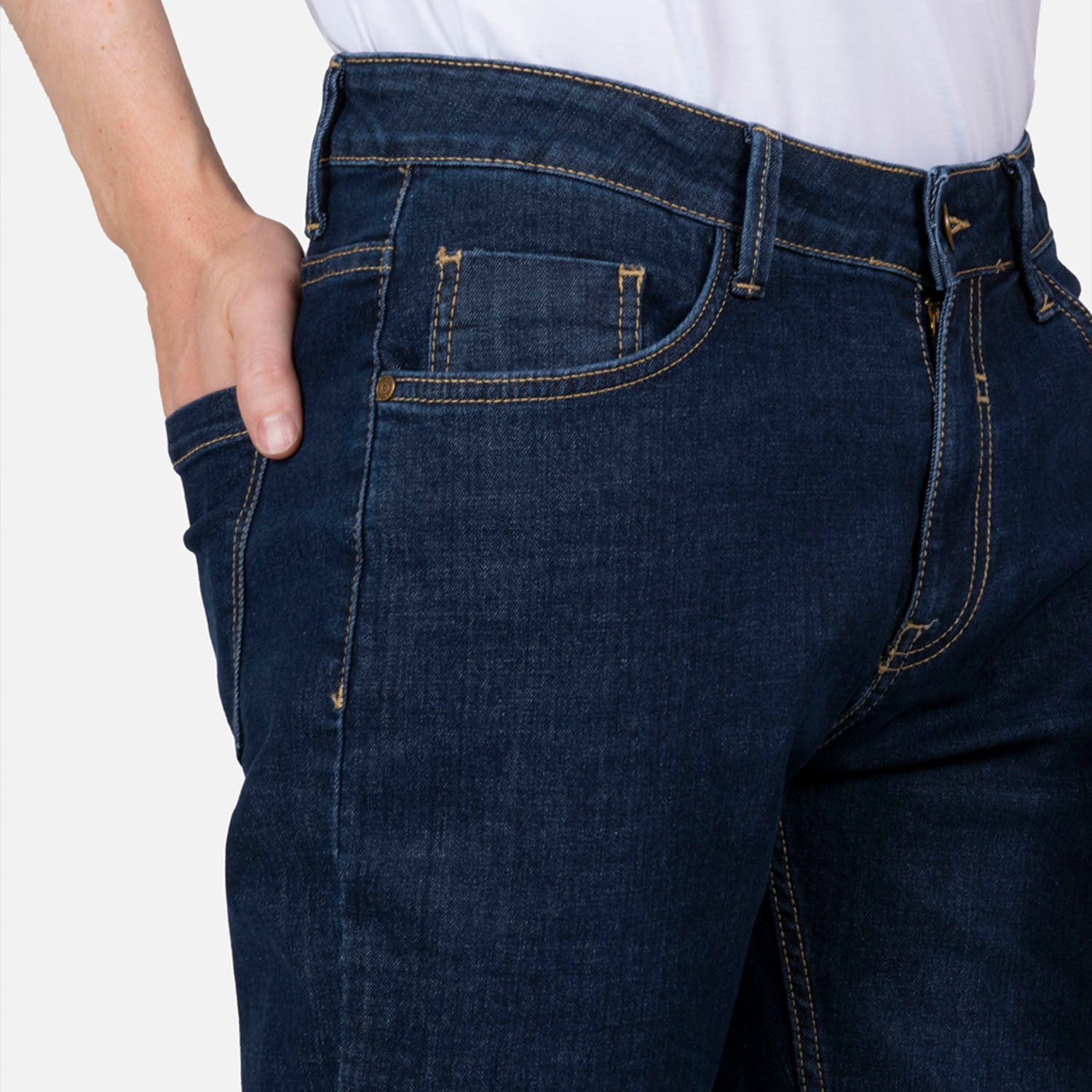 JEAN 5 BOLSILLOS COLOR AZUL OSCURO