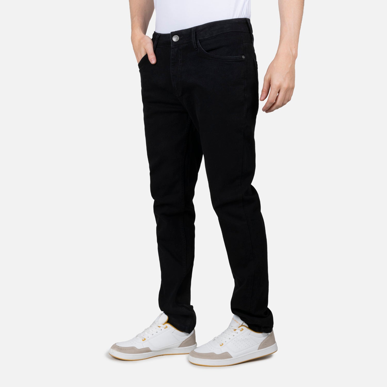 JEAN 5 BOLSILLOS COLOR NEGRO NEGRO