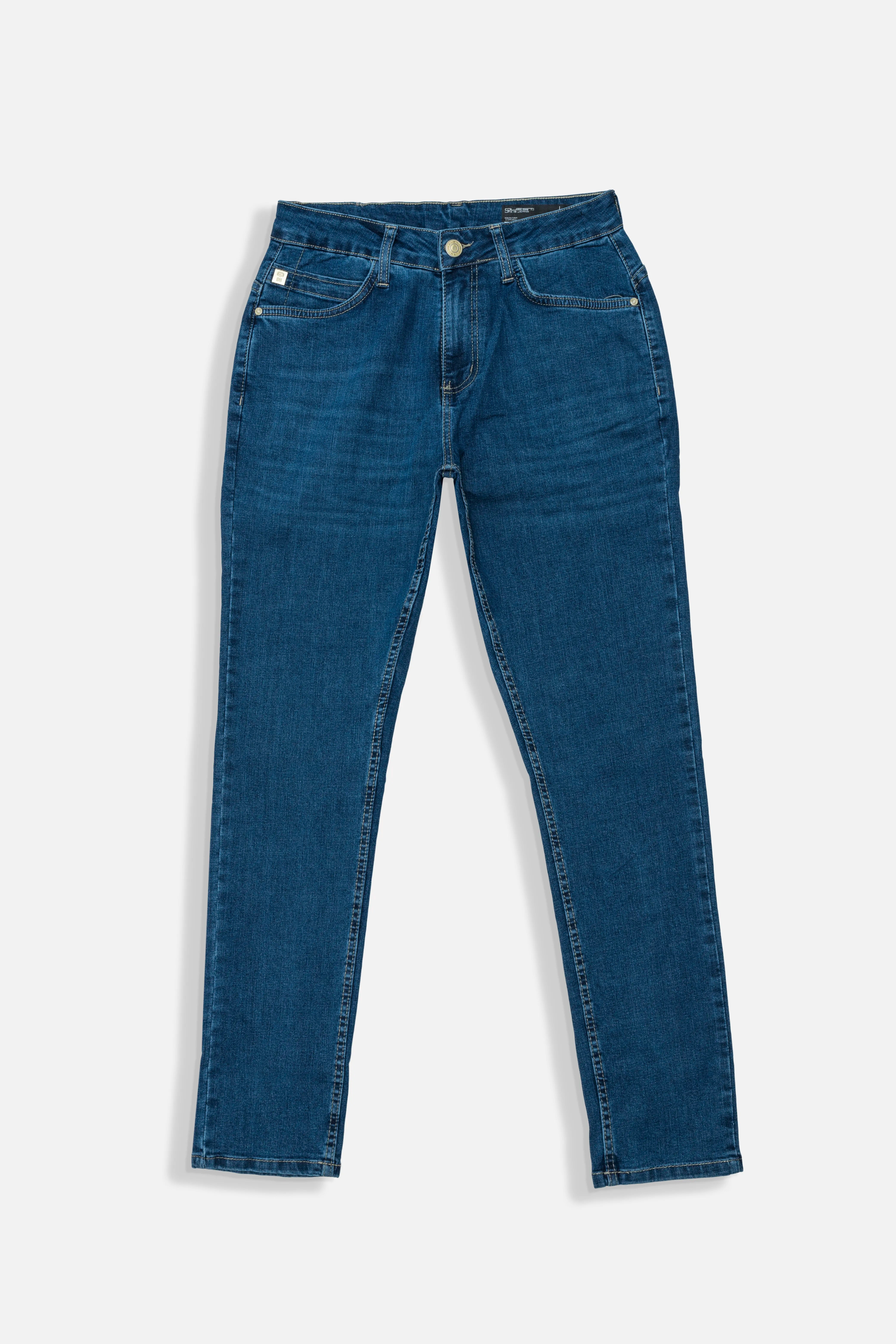 JEAN 5 BOLSILLOS COLOR AZUL MEDIO