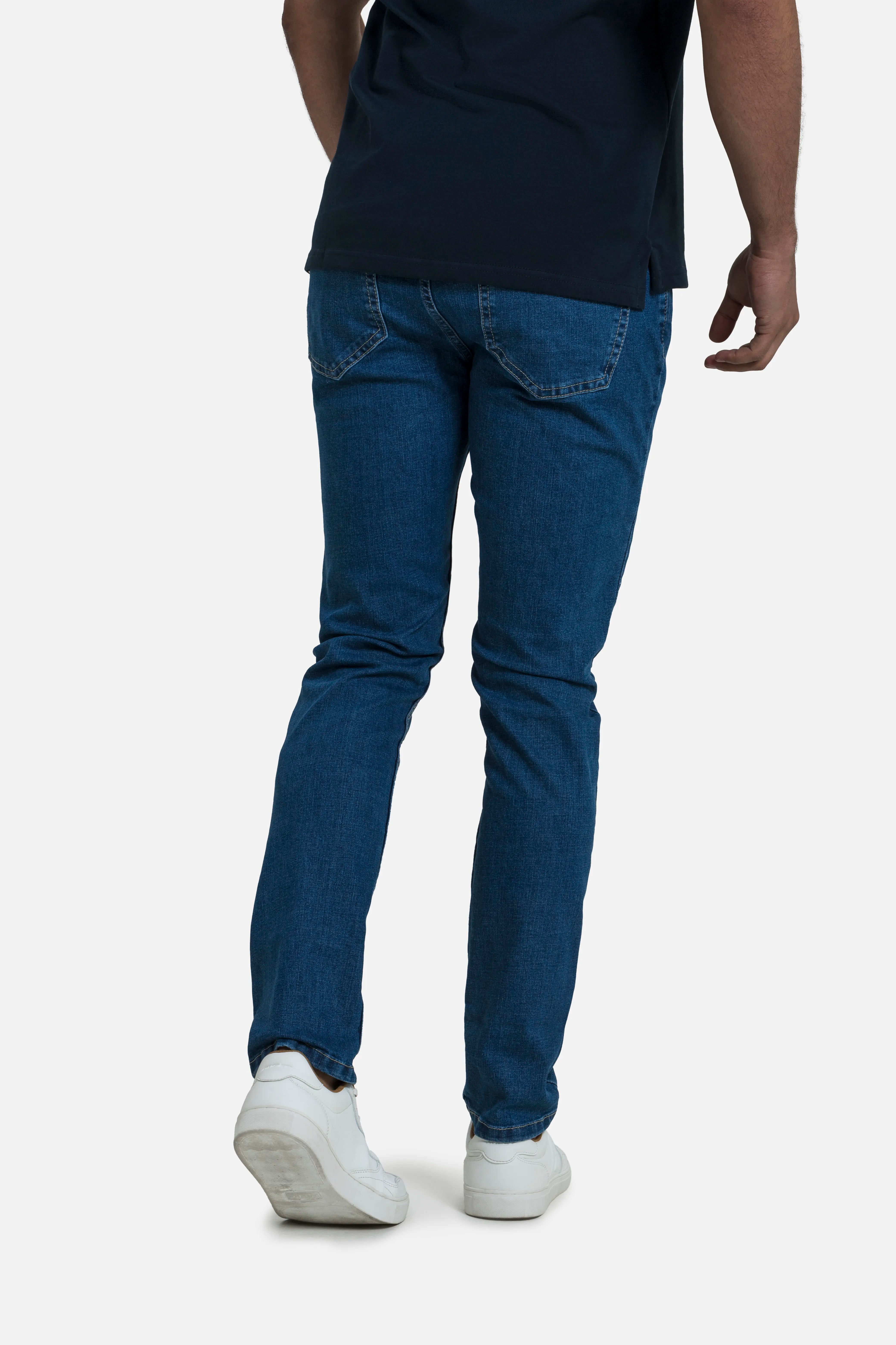 JEAN 5 BOLSILLOS COLOR AZUL MEDIO