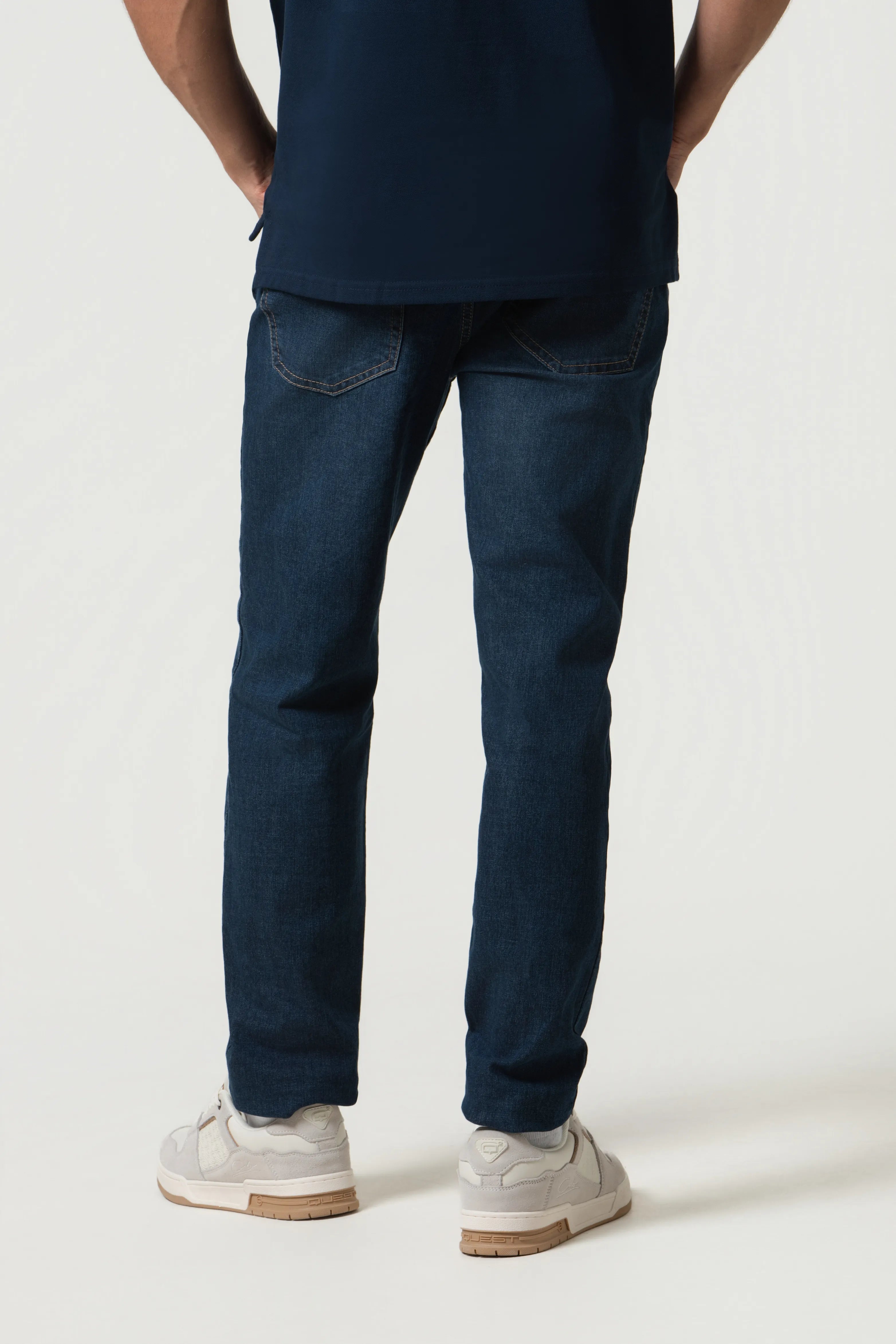 JEAN 5 BOLSILLOS COLOR AZUL OSCURO