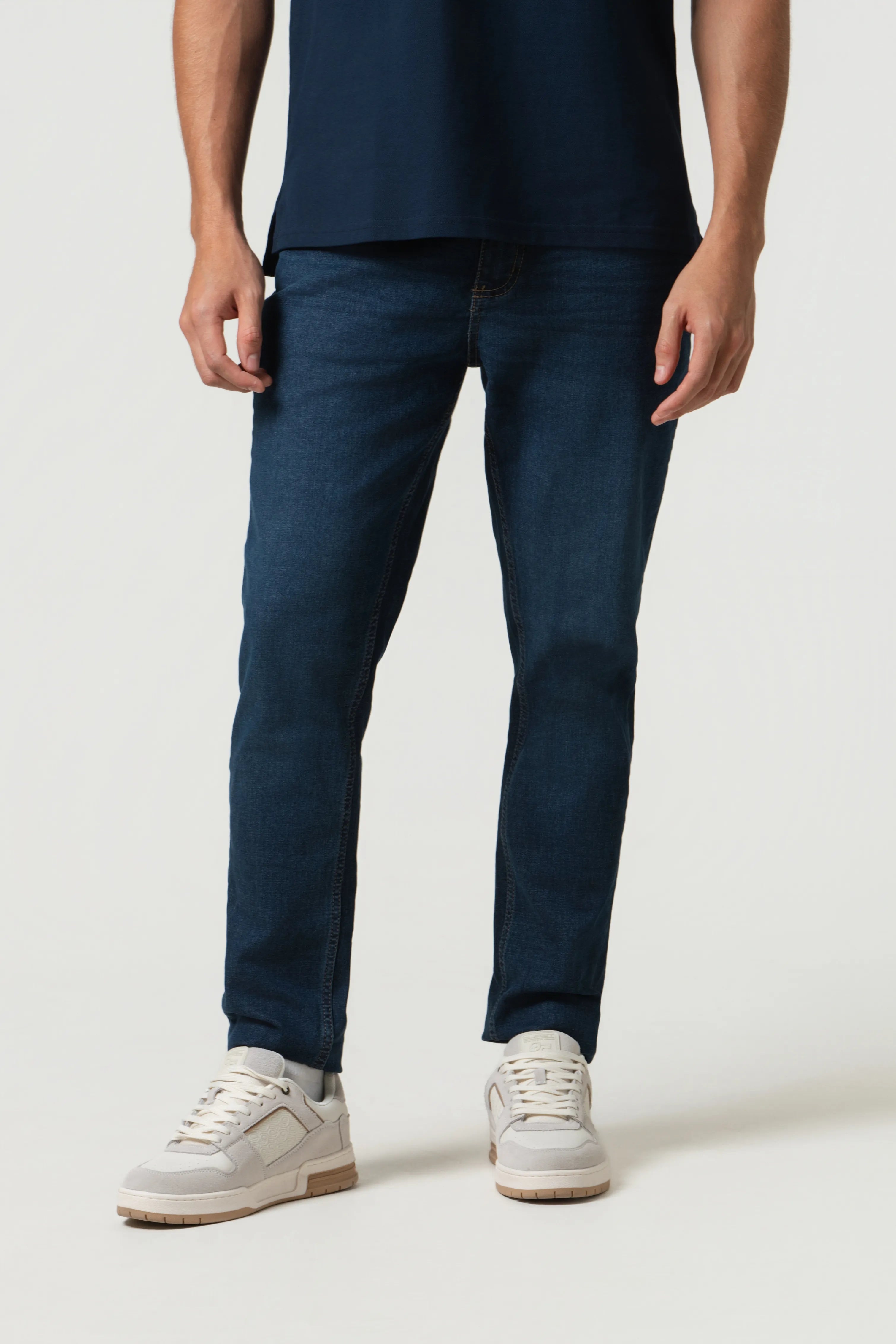 JEAN 5 BOLSILLOS COLOR AZUL OSCURO