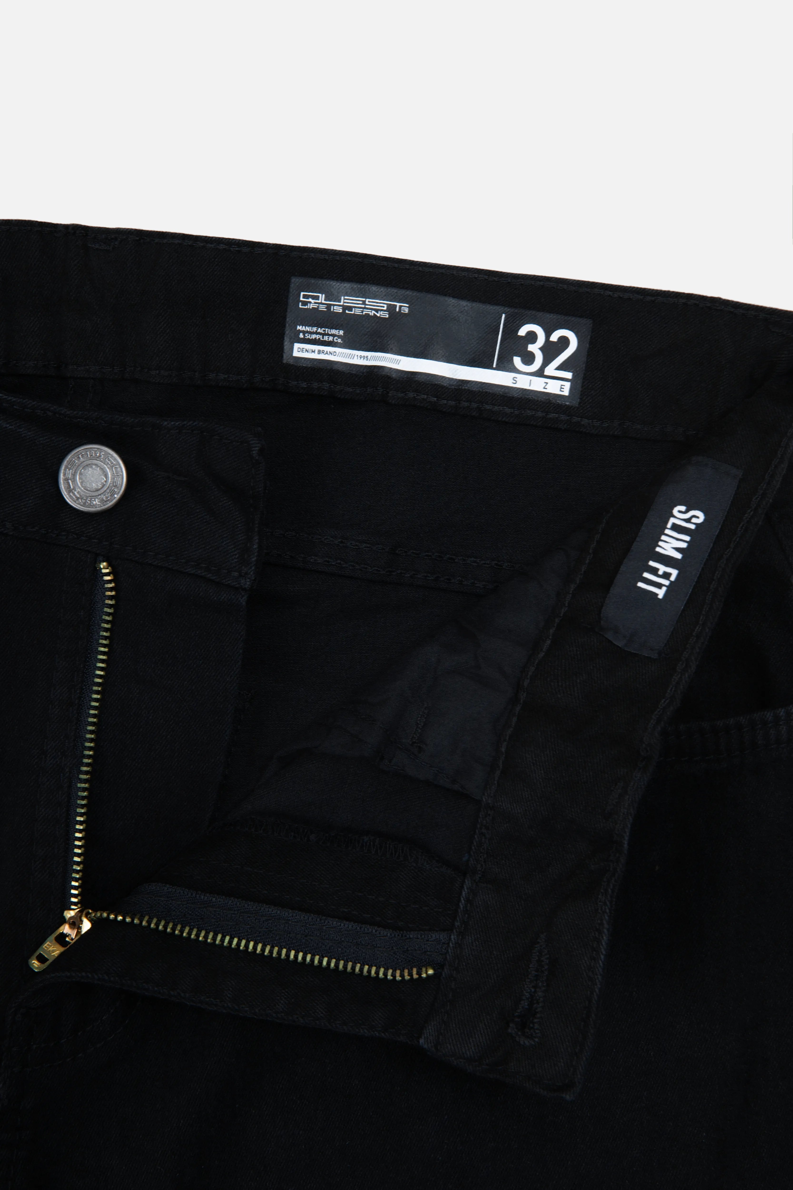 JEAN 5 BOLSILLOS COLOR NEGRO NEGRO